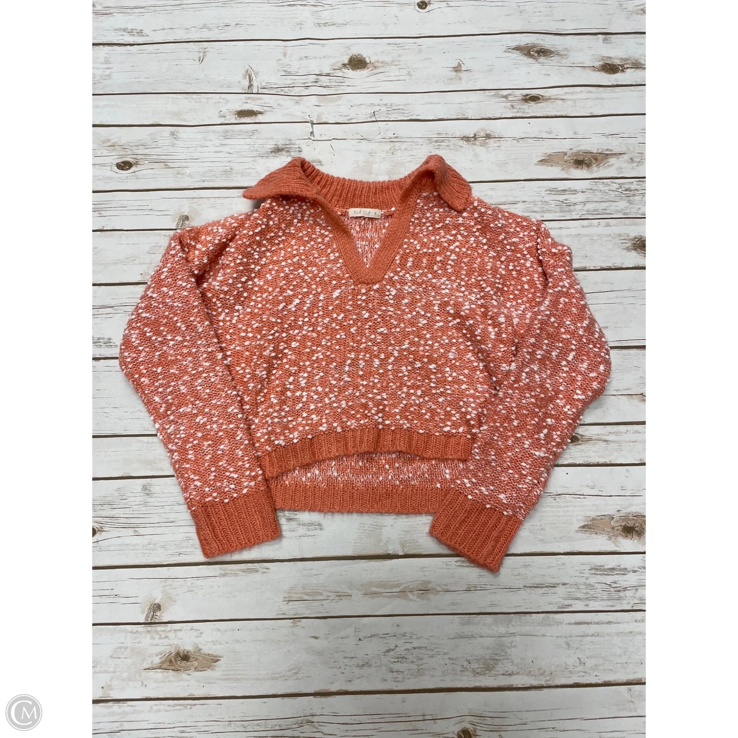 Sweater By Cme In Peach, Size: S