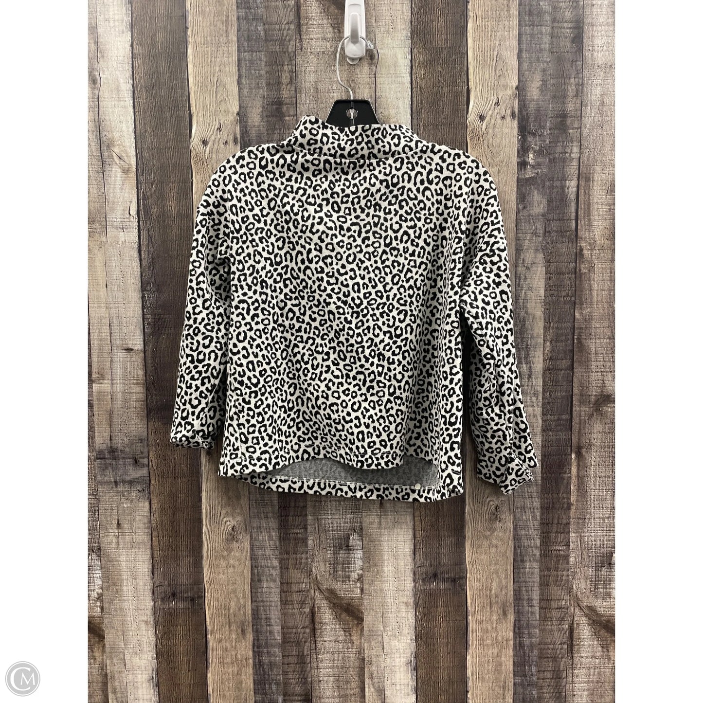 Top Long Sleeve By Ann Taylor In Animal Print, Size: Xs