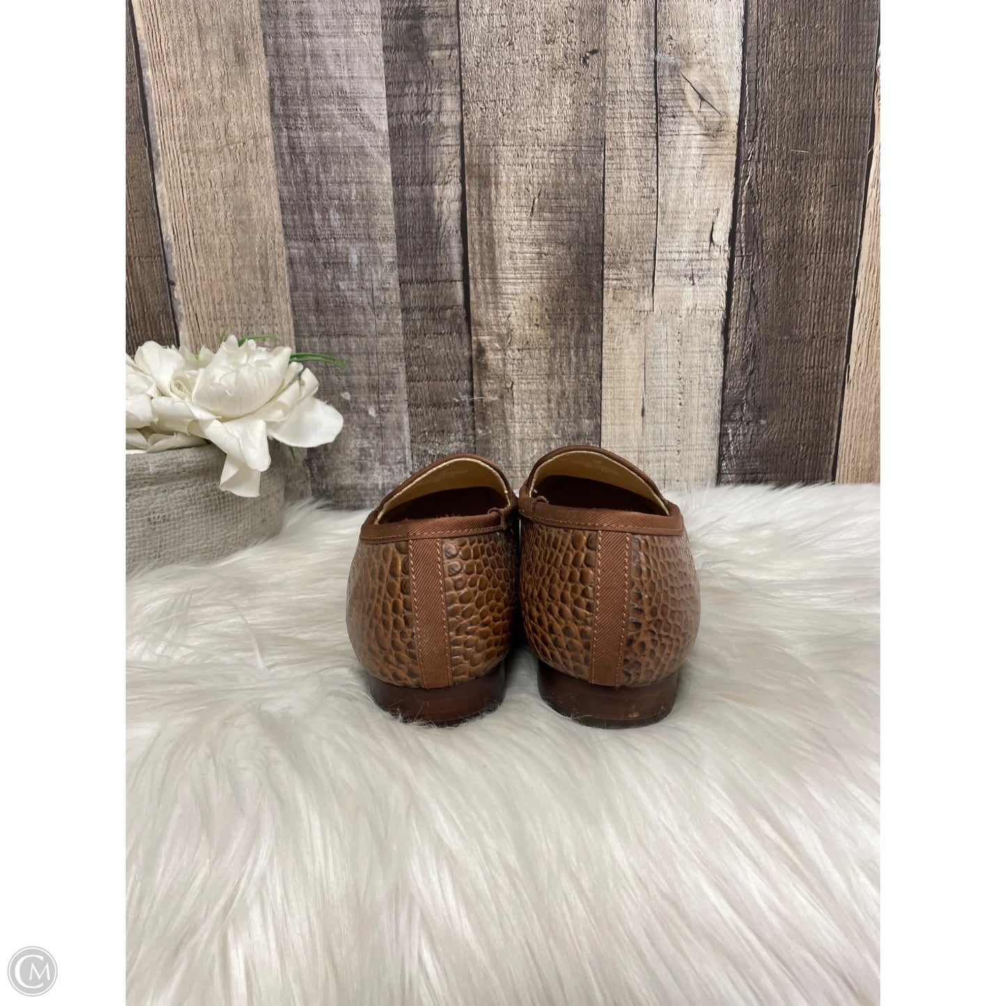 Shoes Flats By Lauren By Ralph Lauren In Brown, Size: 9.5