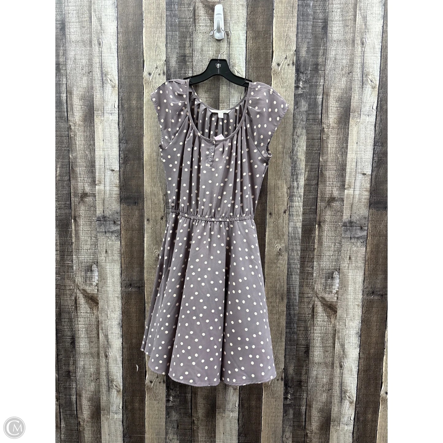 Dress Casual Short By Lc Lauren Conrad In Polkadot Pattern, Size: S