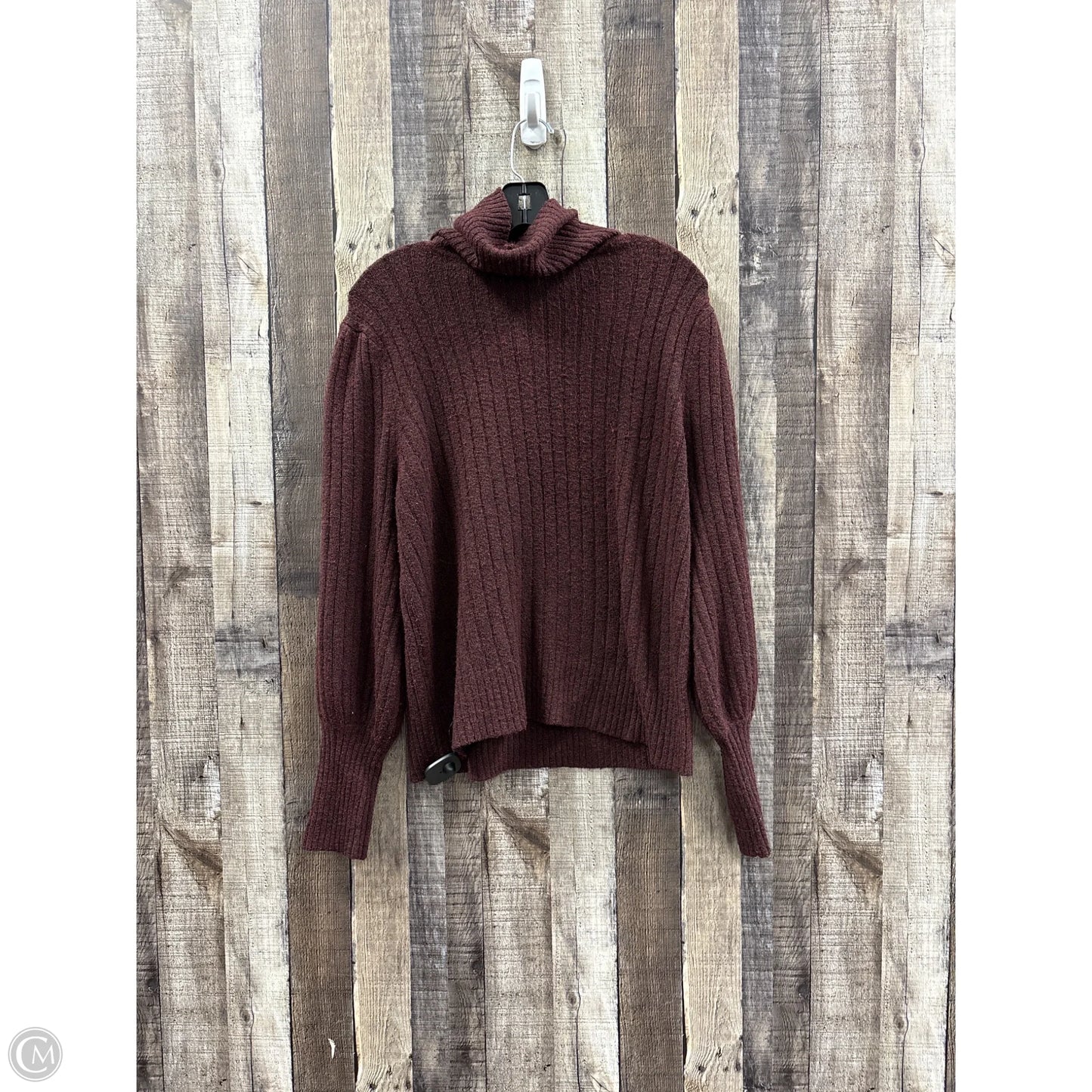 Sweater By Cme In Maroon, Size: M