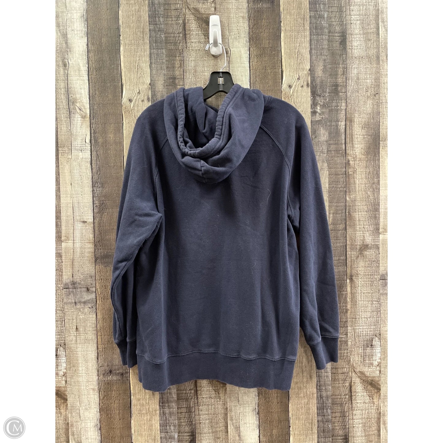 Sweatshirt Hoodie By The North Face In Navy, Size: Xl