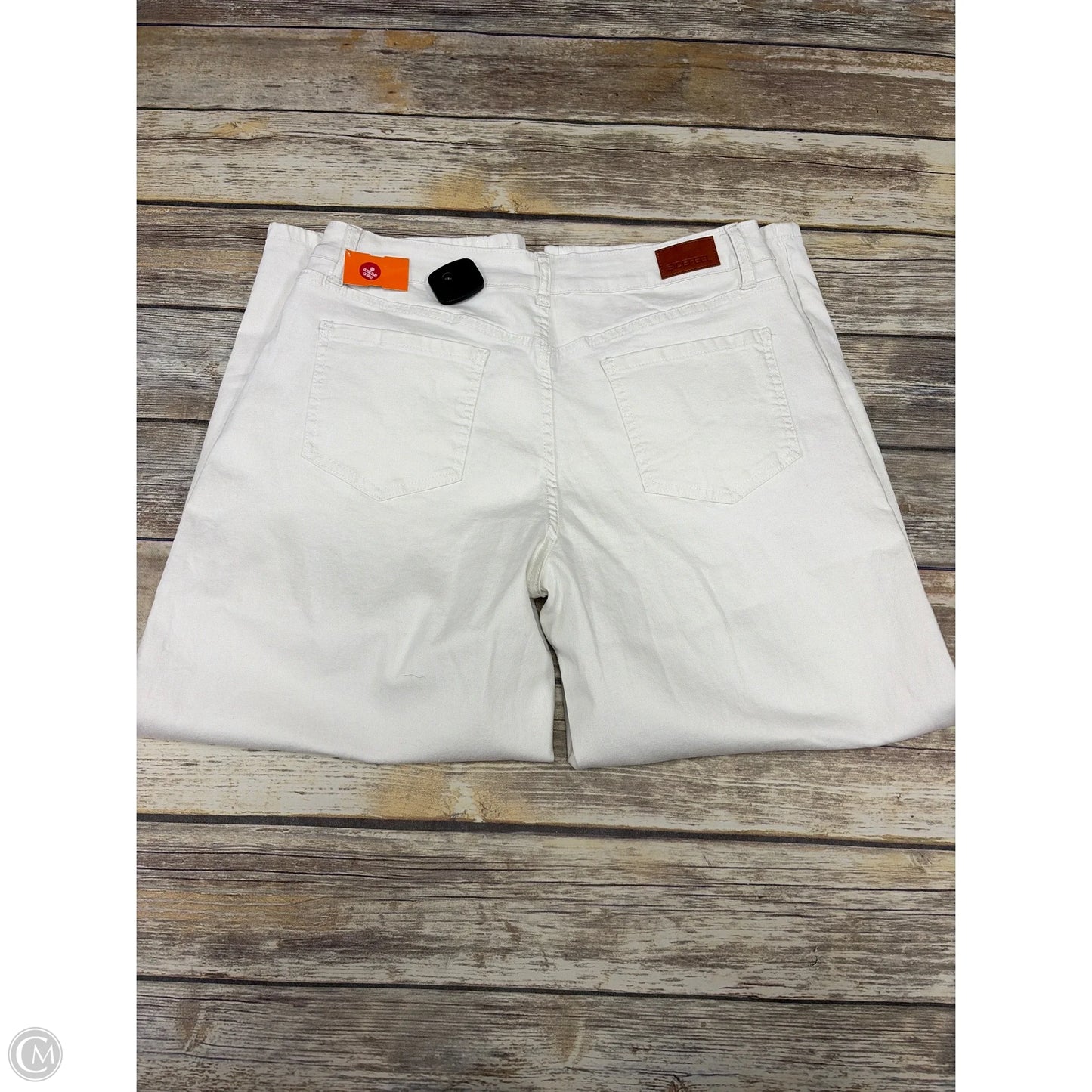 Jeans Straight By Cme In White, Size: 14