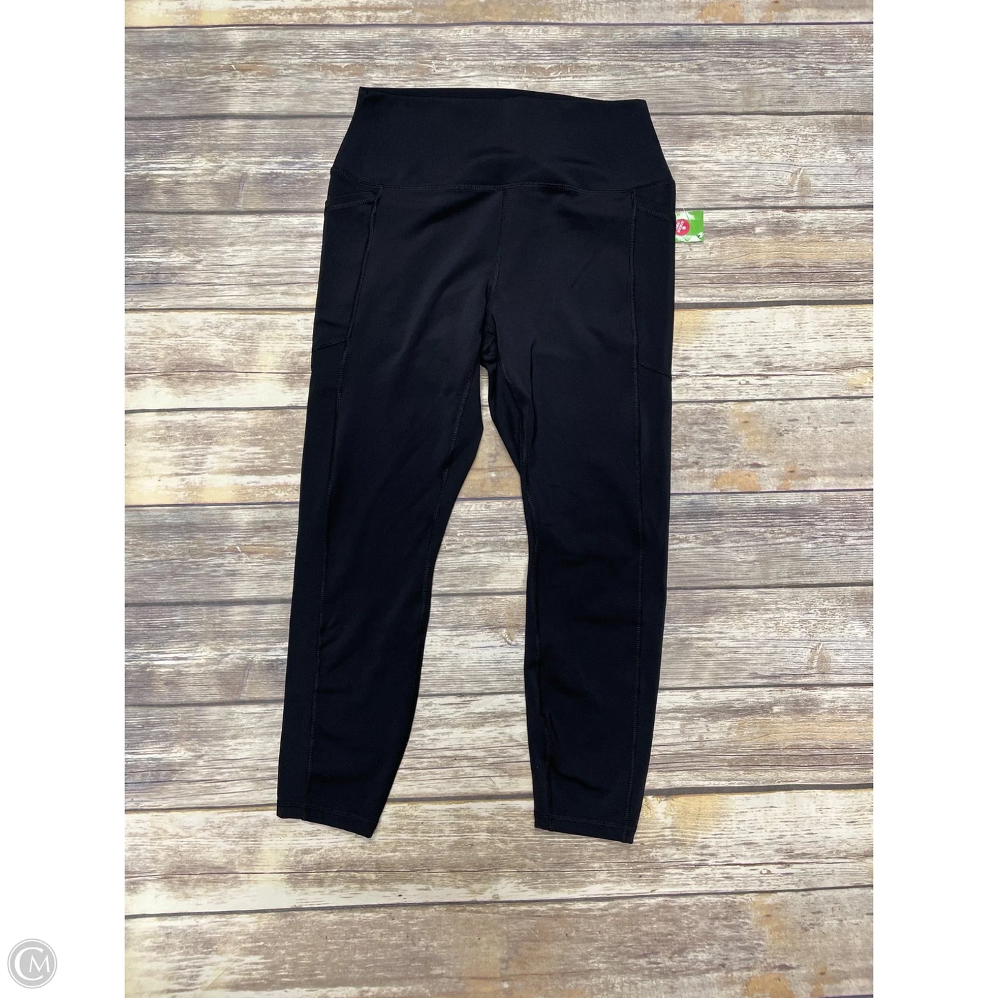 Athletic Leggings By Rbx In Black, Size: L