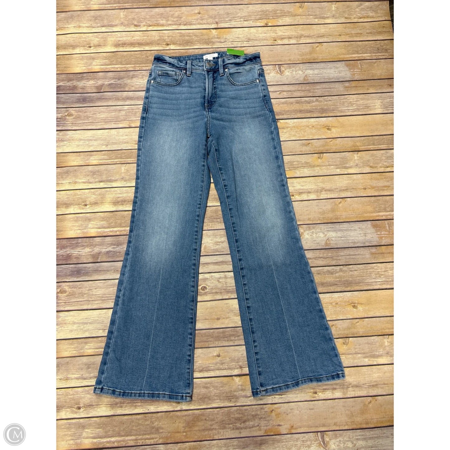 Jeans Flared By Lc Lauren Conrad In Blue, Size: 4