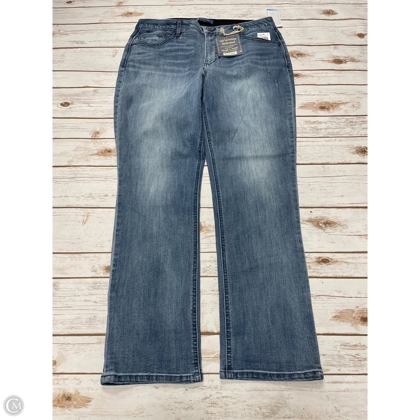 Jeans Flared By Democracy In Blue, Size: 14