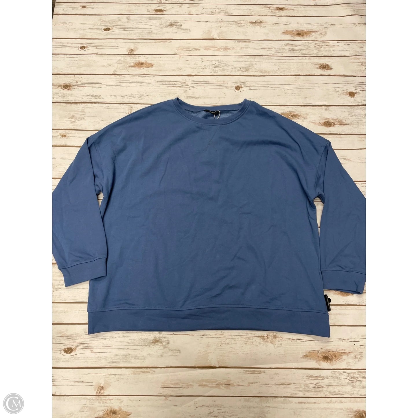 Sweatshirt Crewneck By Cmf In Blue, Size: 3x