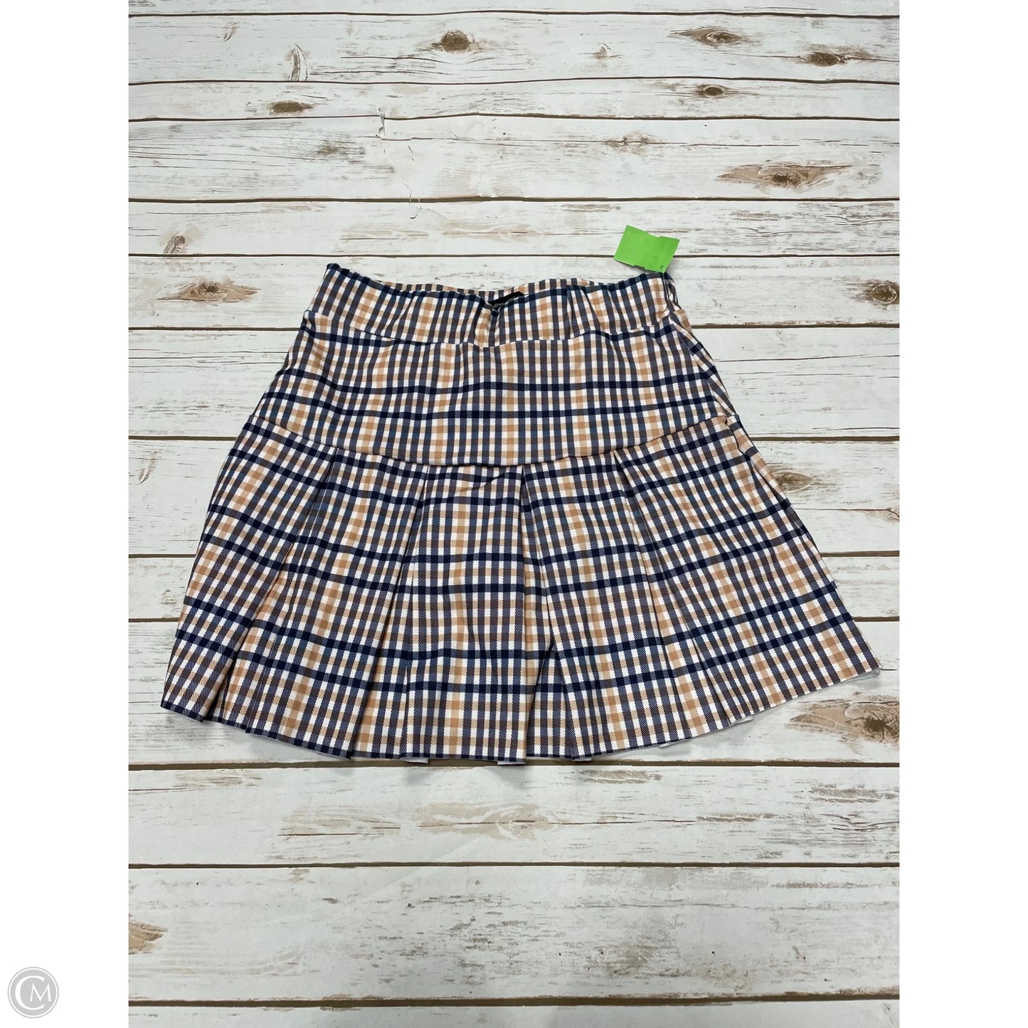 Skort By Cme In Plaid Pattern, Size: M