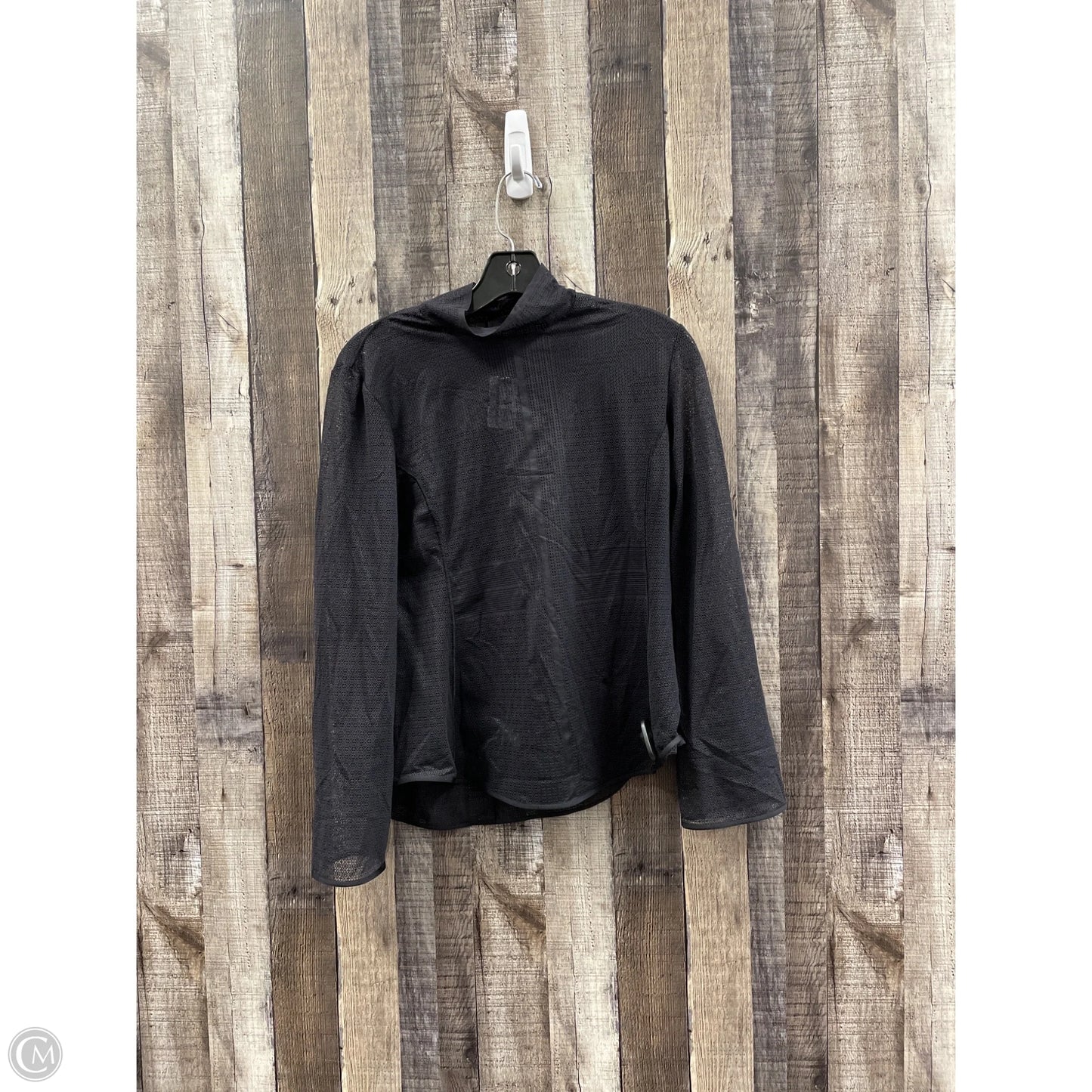 Top Long Sleeve By Cme In Black, Size: Xl