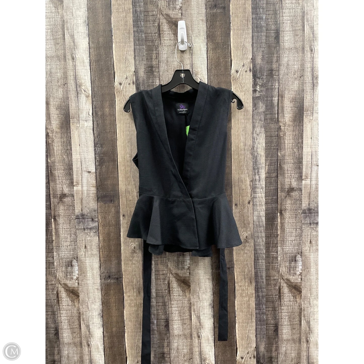 Top Sleeveless By Cme In Black, Size: S