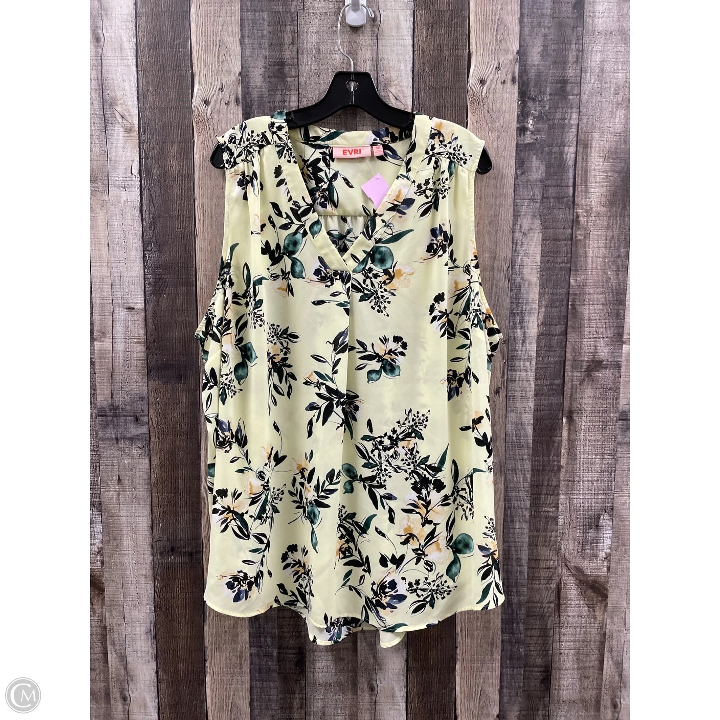 Dress Casual Midi By Evri In Floral Print, Size: 3x