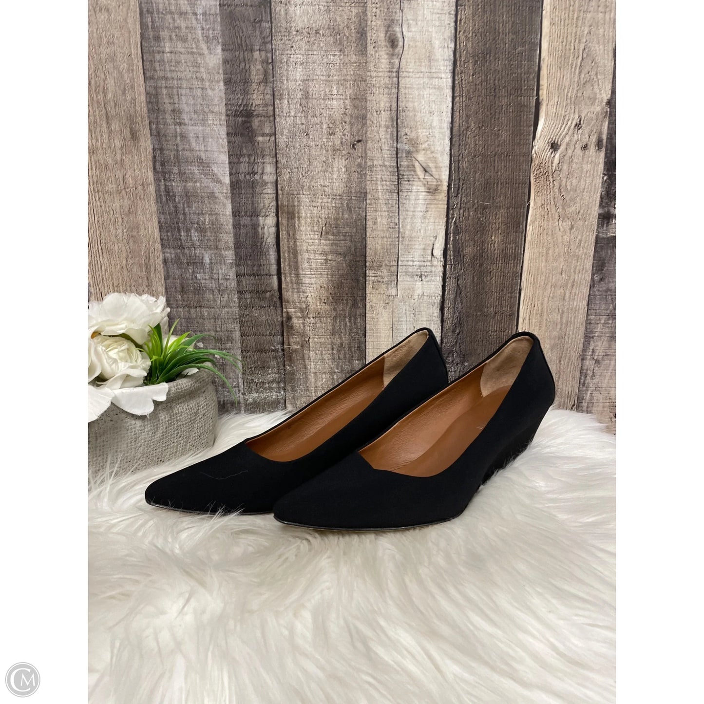 Shoes Heels Wedge By Donald Pliner In Black, Size: 9