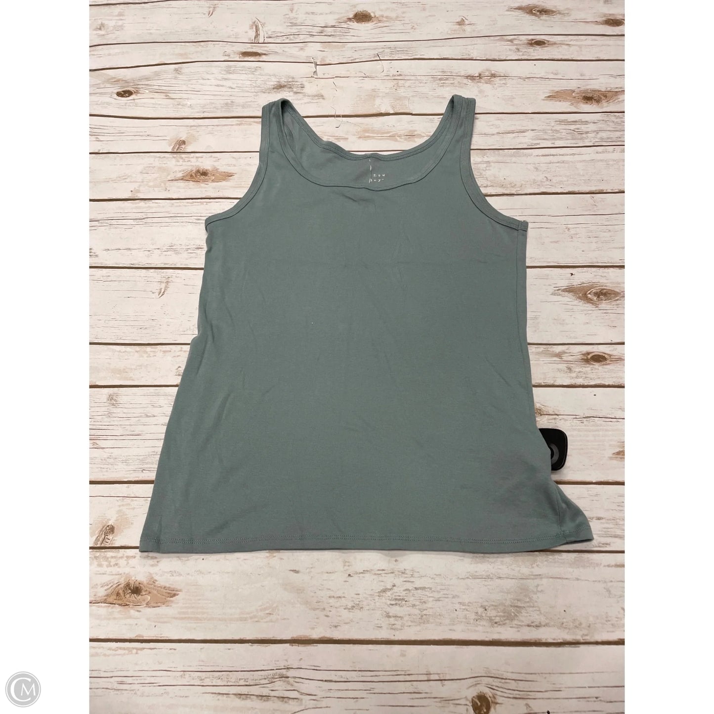 Tank Top By A New Day In Green, Size: L