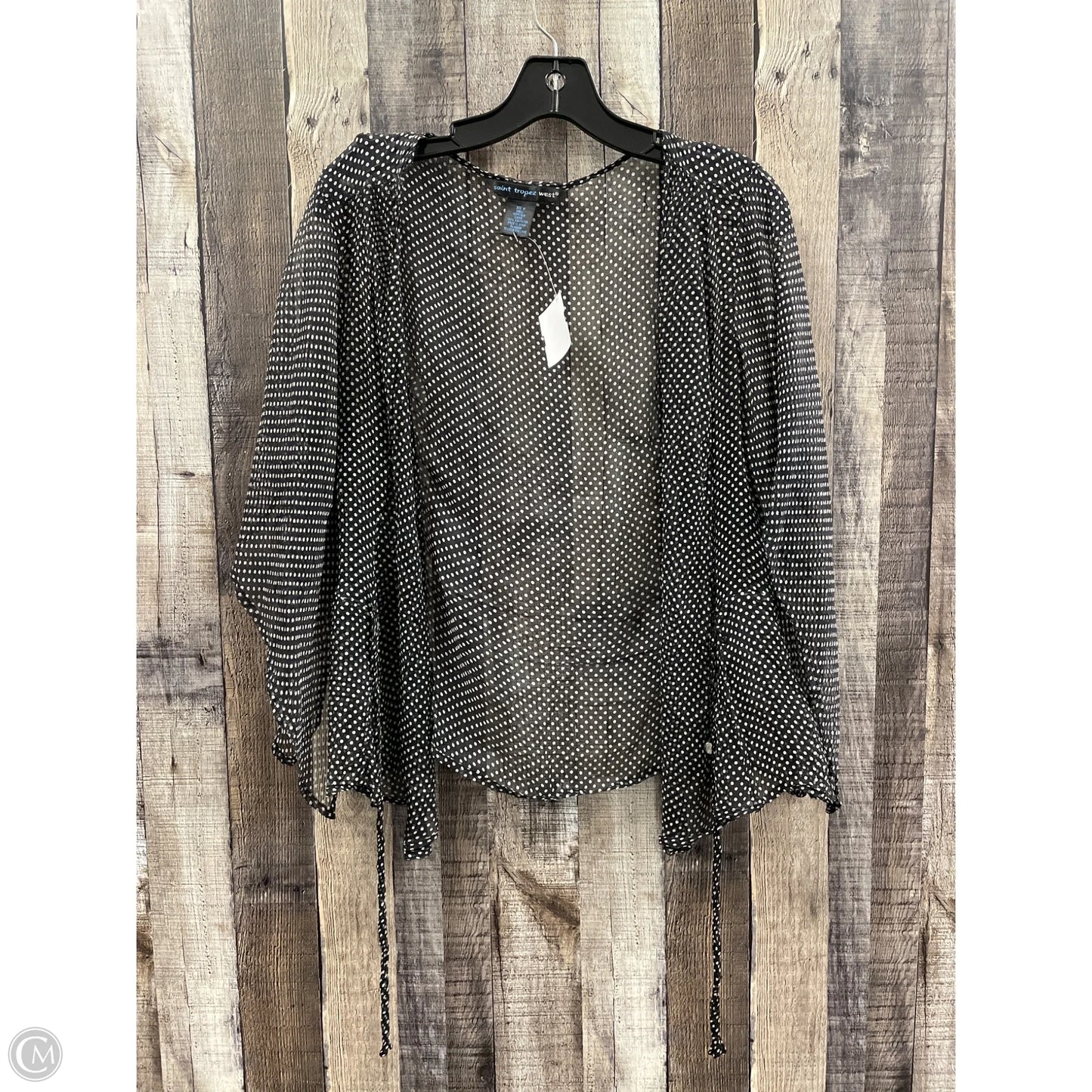 Cardigan By Saint Tropez In Polkadot Pattern, Size: M