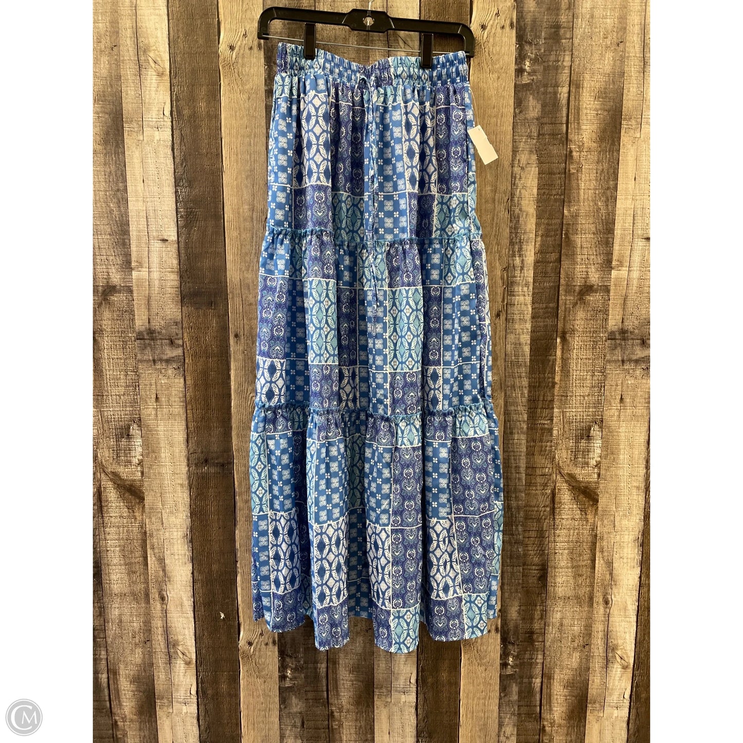 Skirt Maxi By Cme In Blue, Size: S
