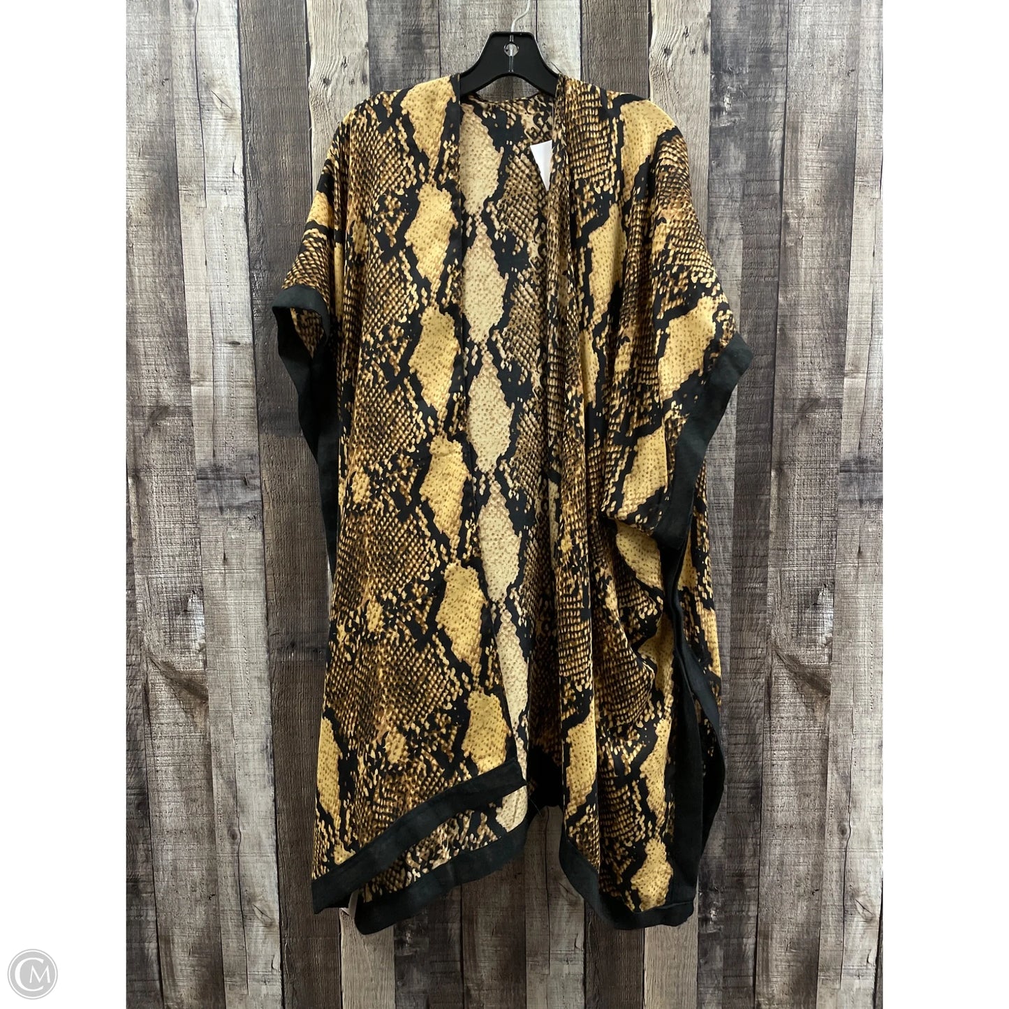 Cardigan By Cme In Animal Print, Size: Osfm