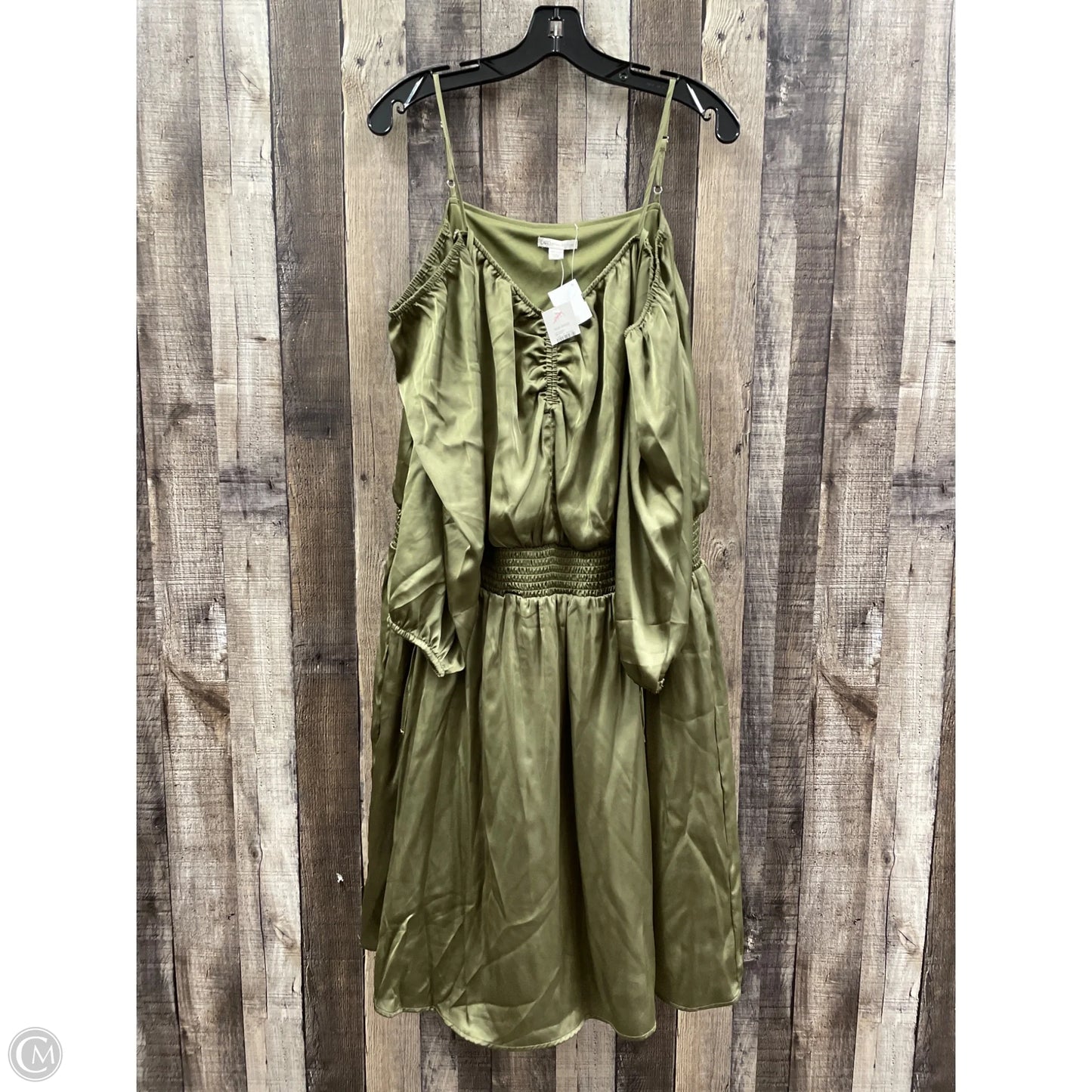 Dress Casual Short By Cato In Green, Size: 2x