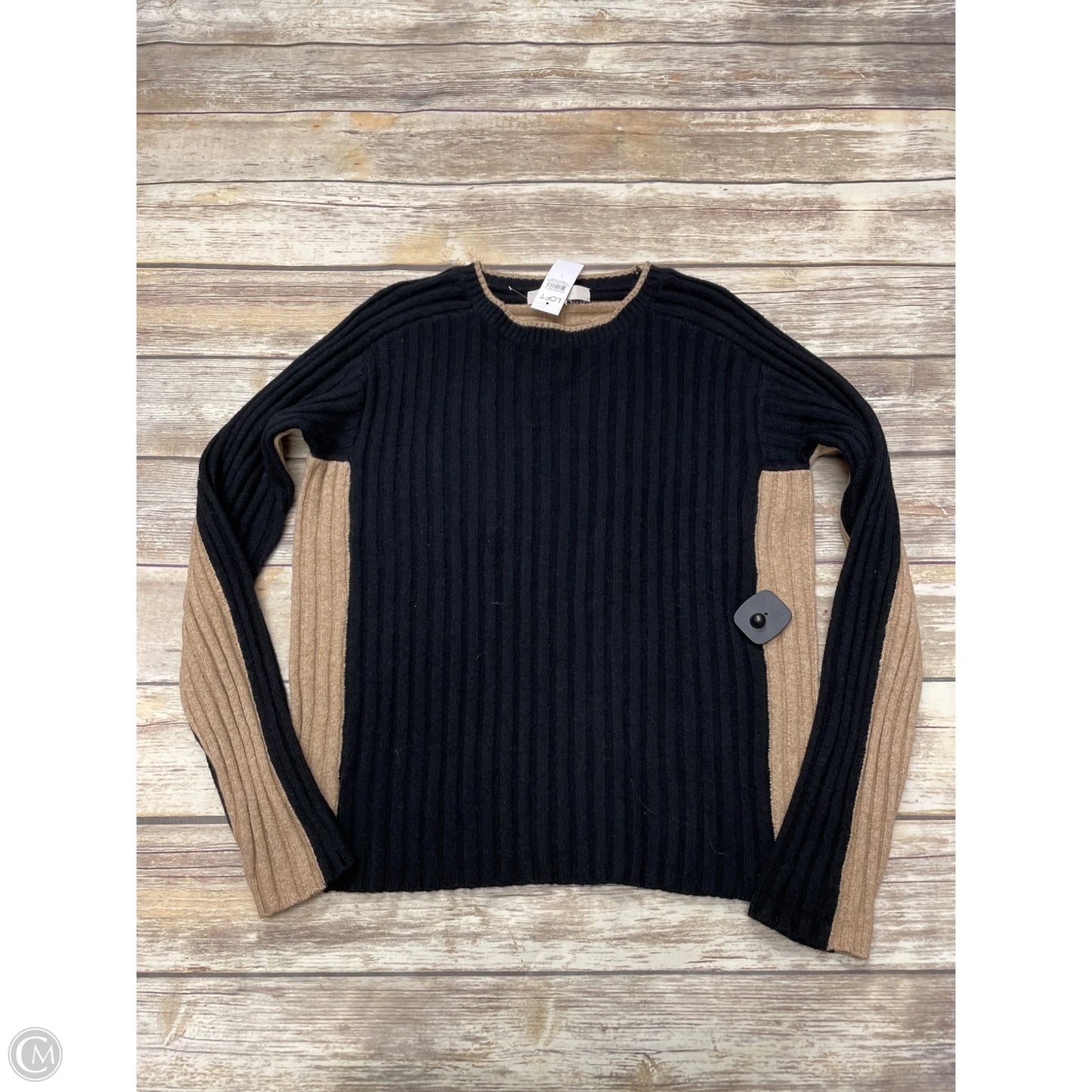 Sweater By Loft In Multi-colored, Size: L