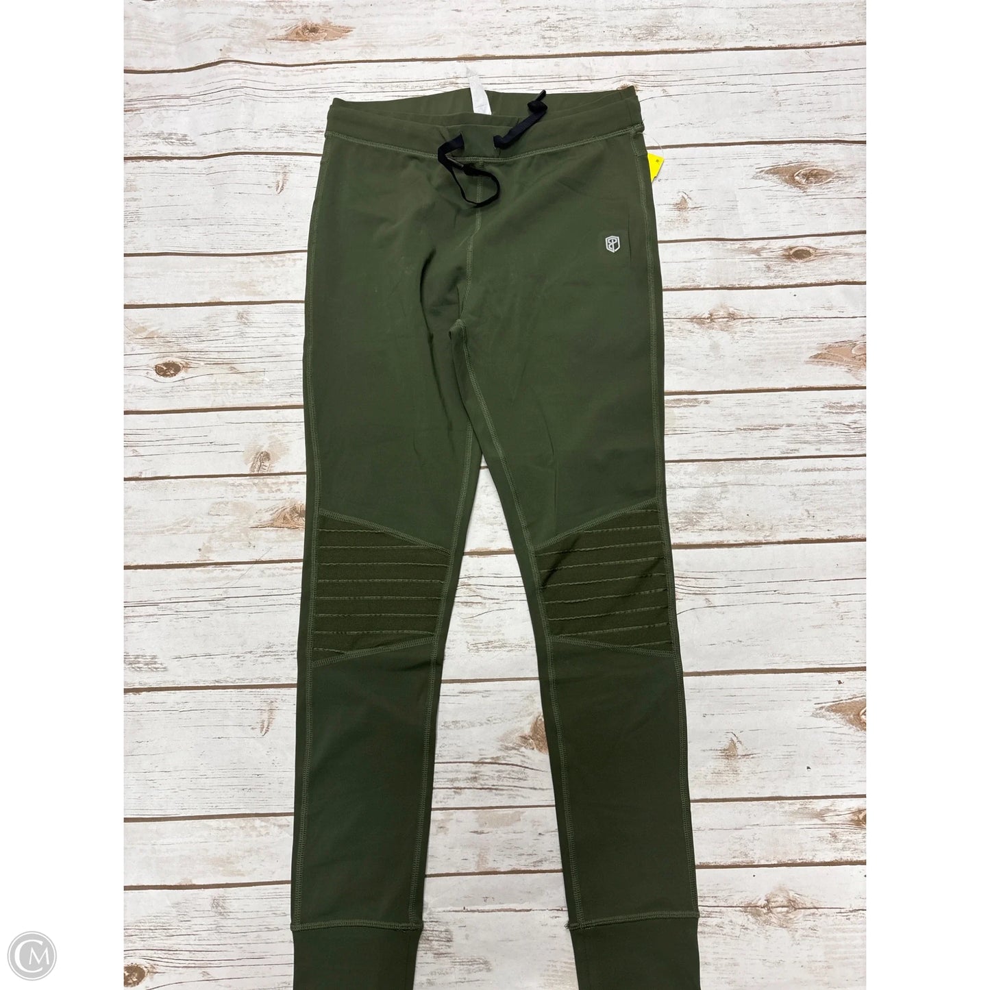 Athletic Leggings By Cme In Green, Size: S