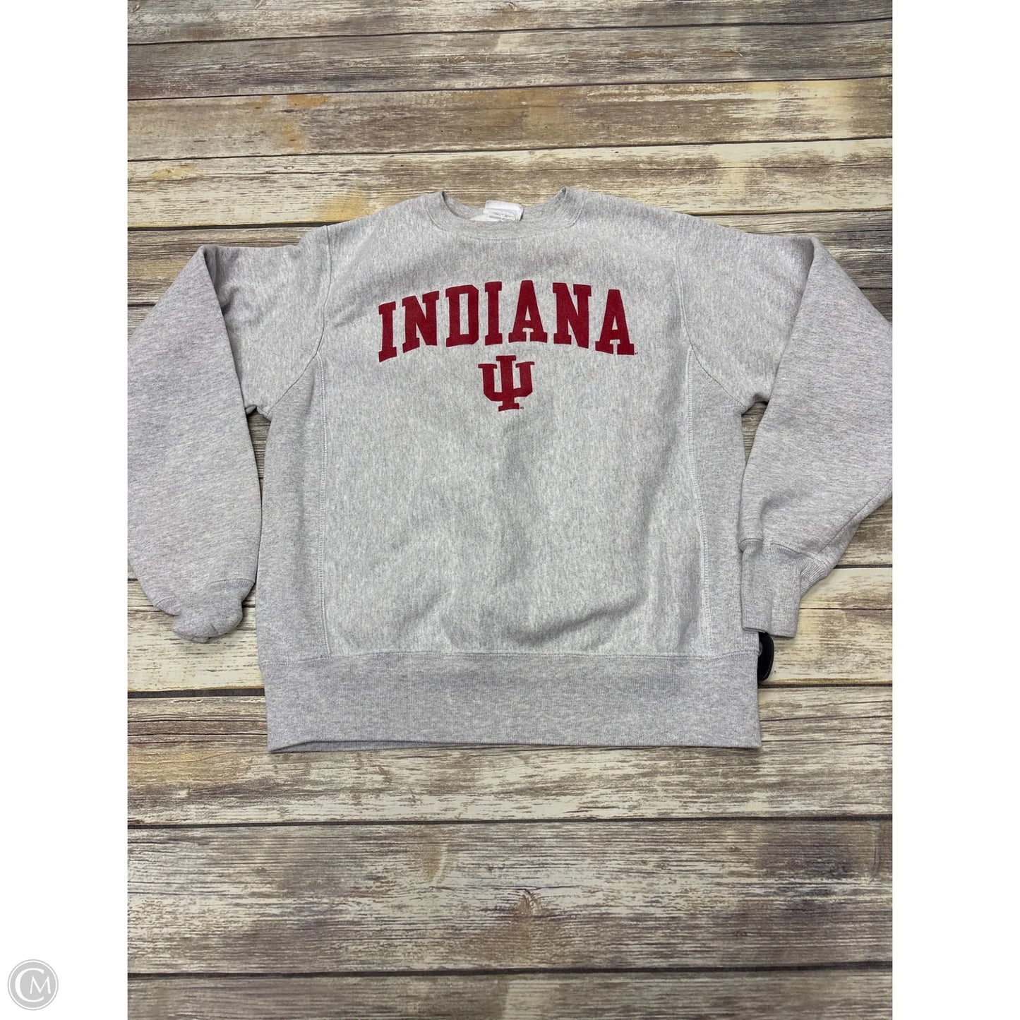 Sweatshirt Crewneck By Champion In Grey, Size: S