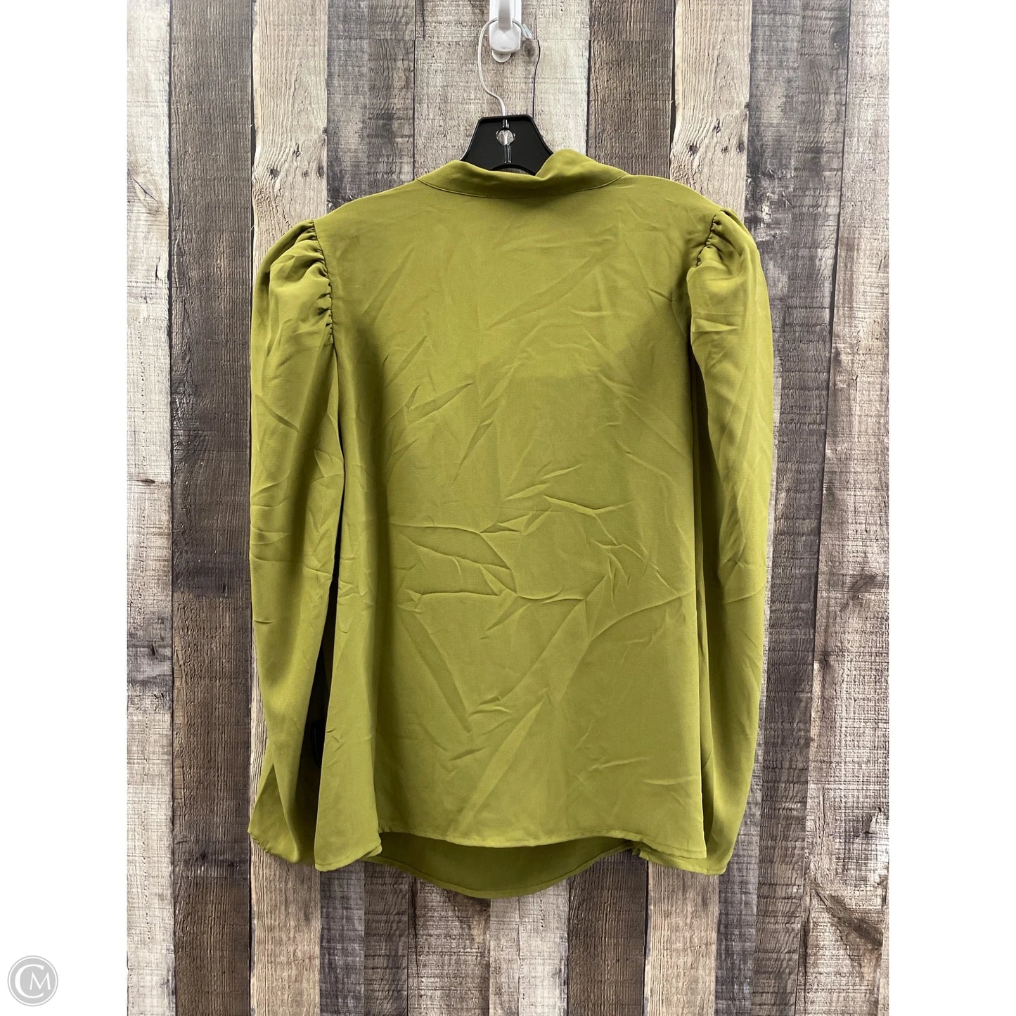 Top Long Sleeve By Eloquii In Green, Size: 1x