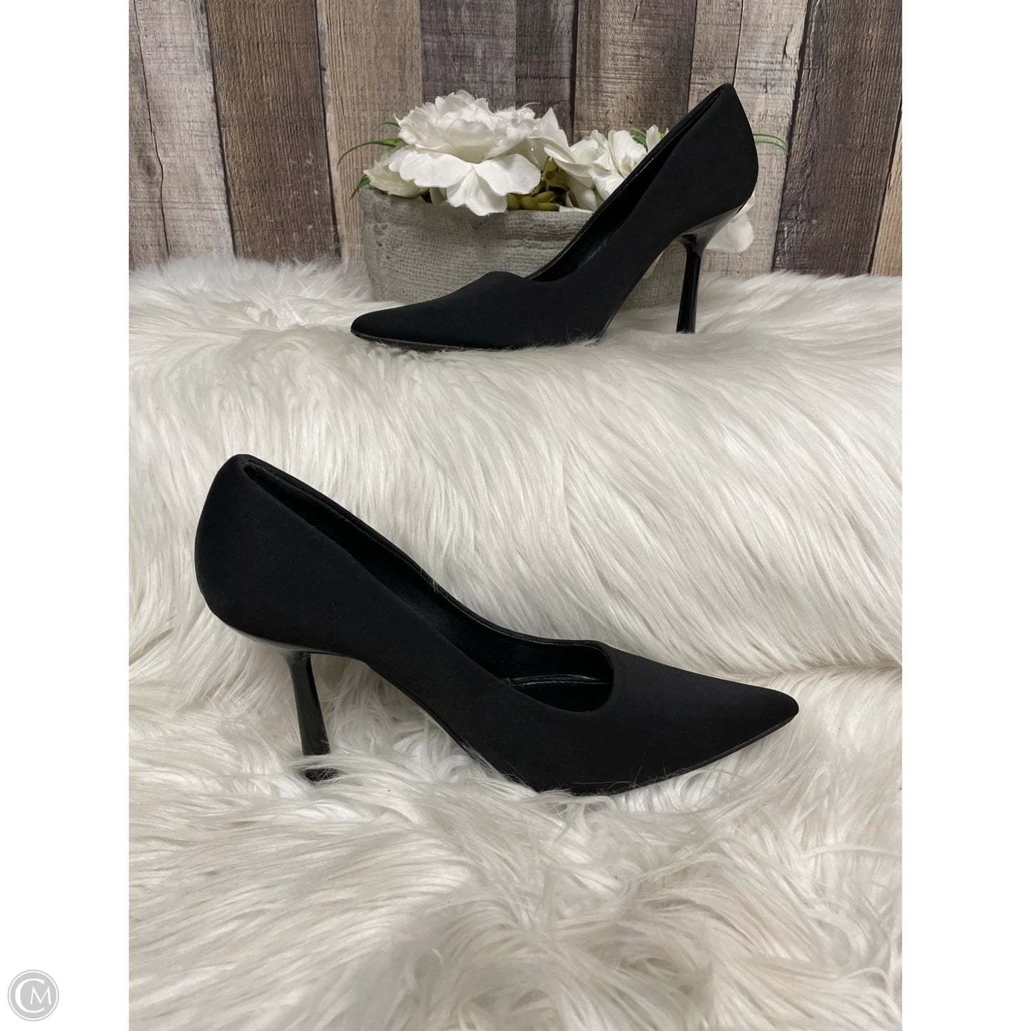 Shoes Heels Stiletto By Glamorous In Black, Size: 7