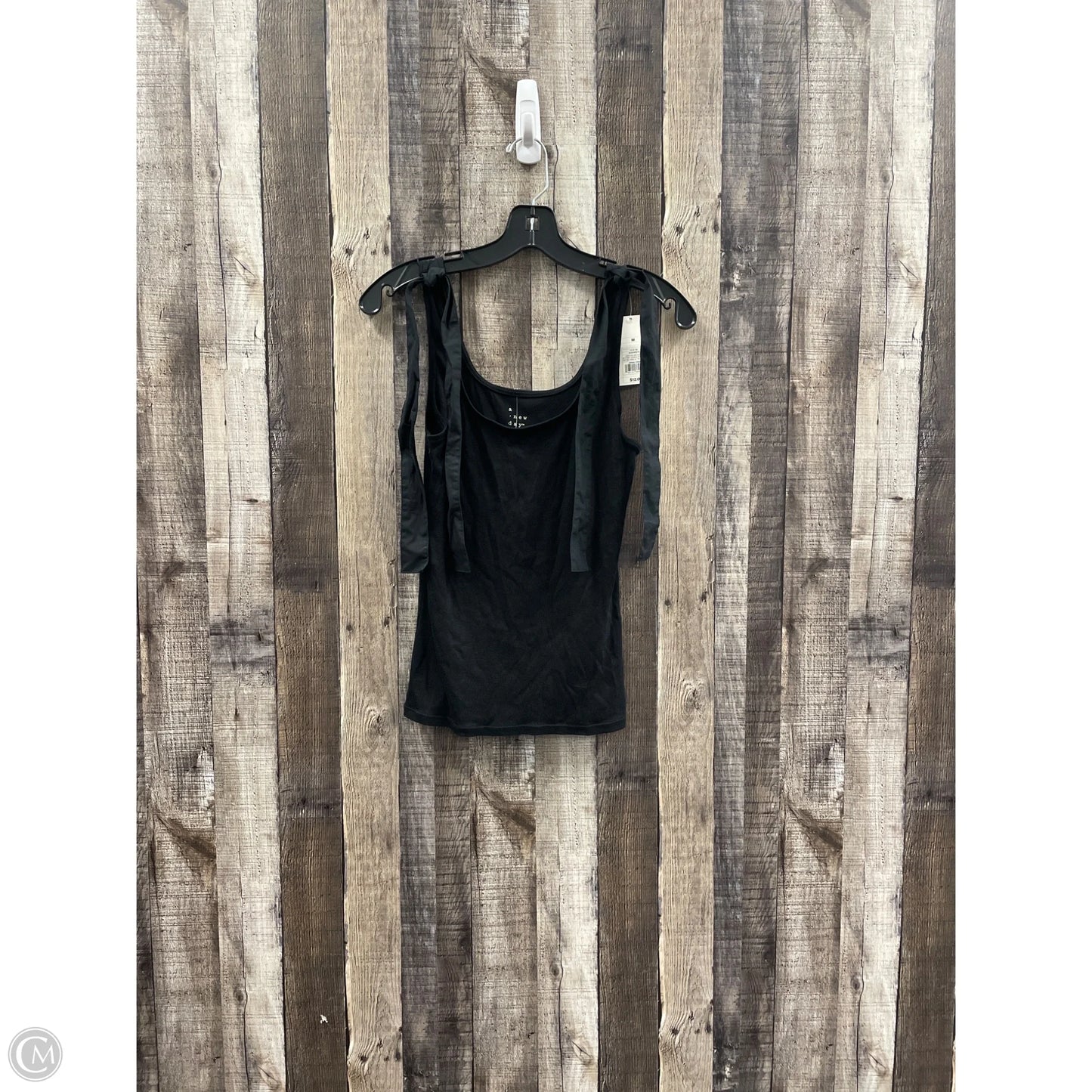 Top Sleeveless By A New Day In Black, Size: M