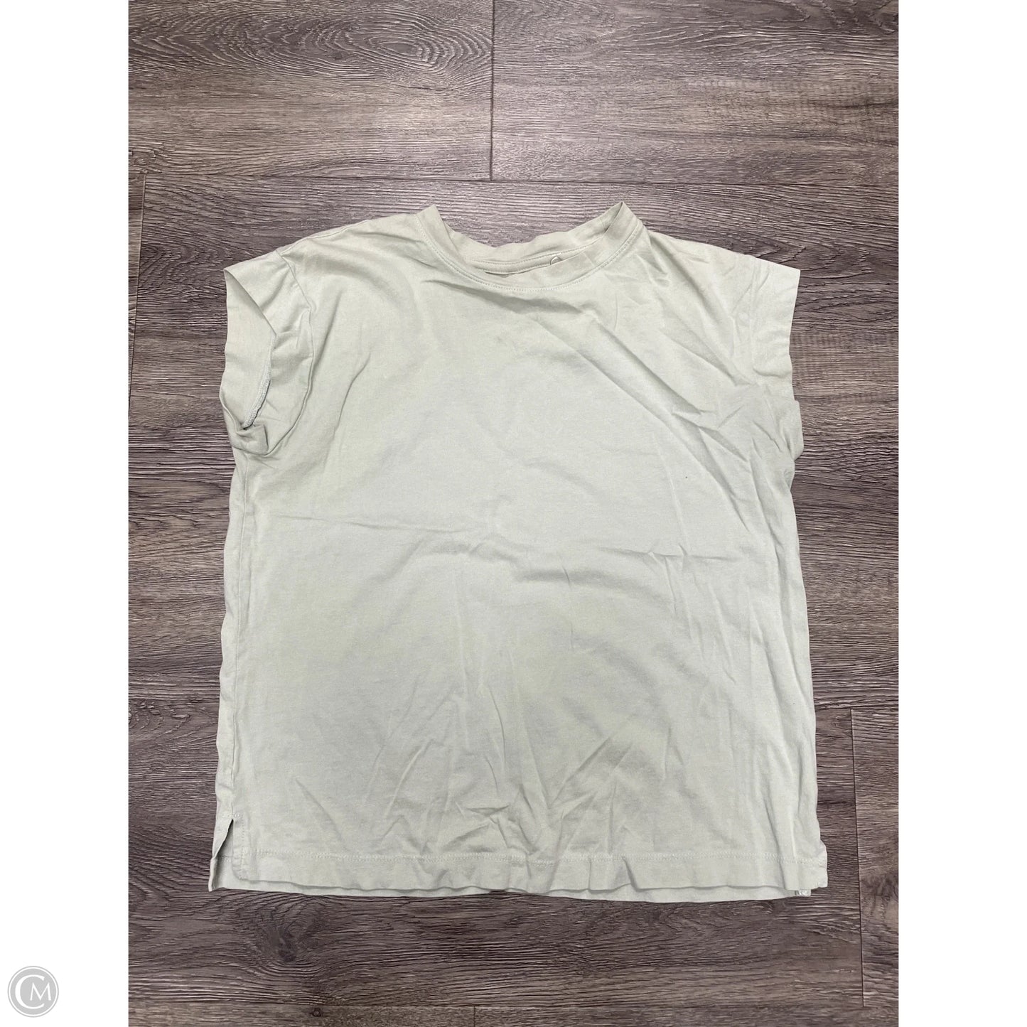 Top Sleeveless By A New Day In Green, Size: Xs