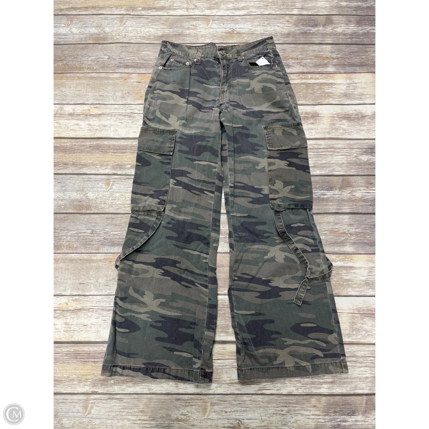 Pants Cargo & Utility By Forever 21 In Camouflage Print, Size: S
