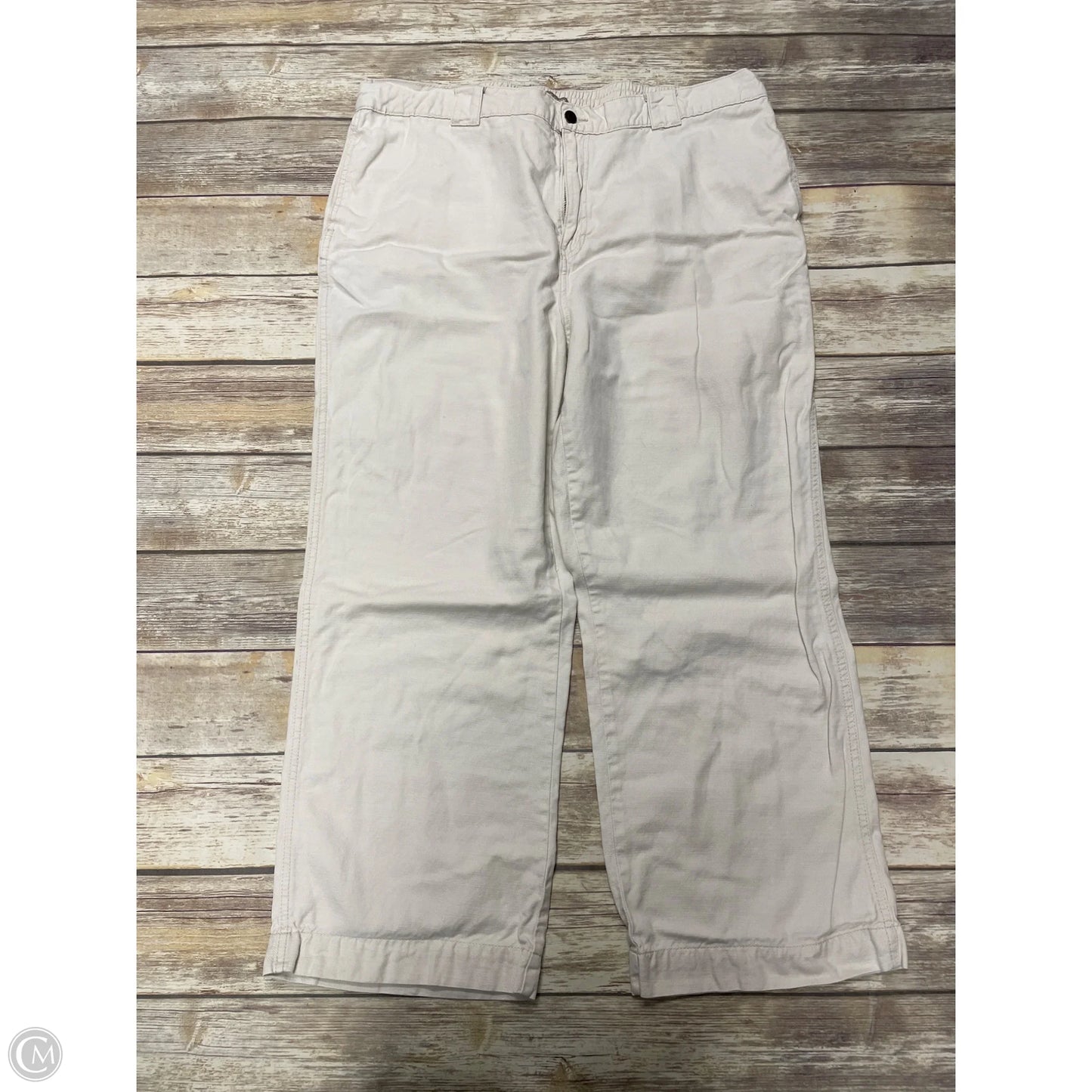Pants Other By Falls Creek In Cream, Size: 2x