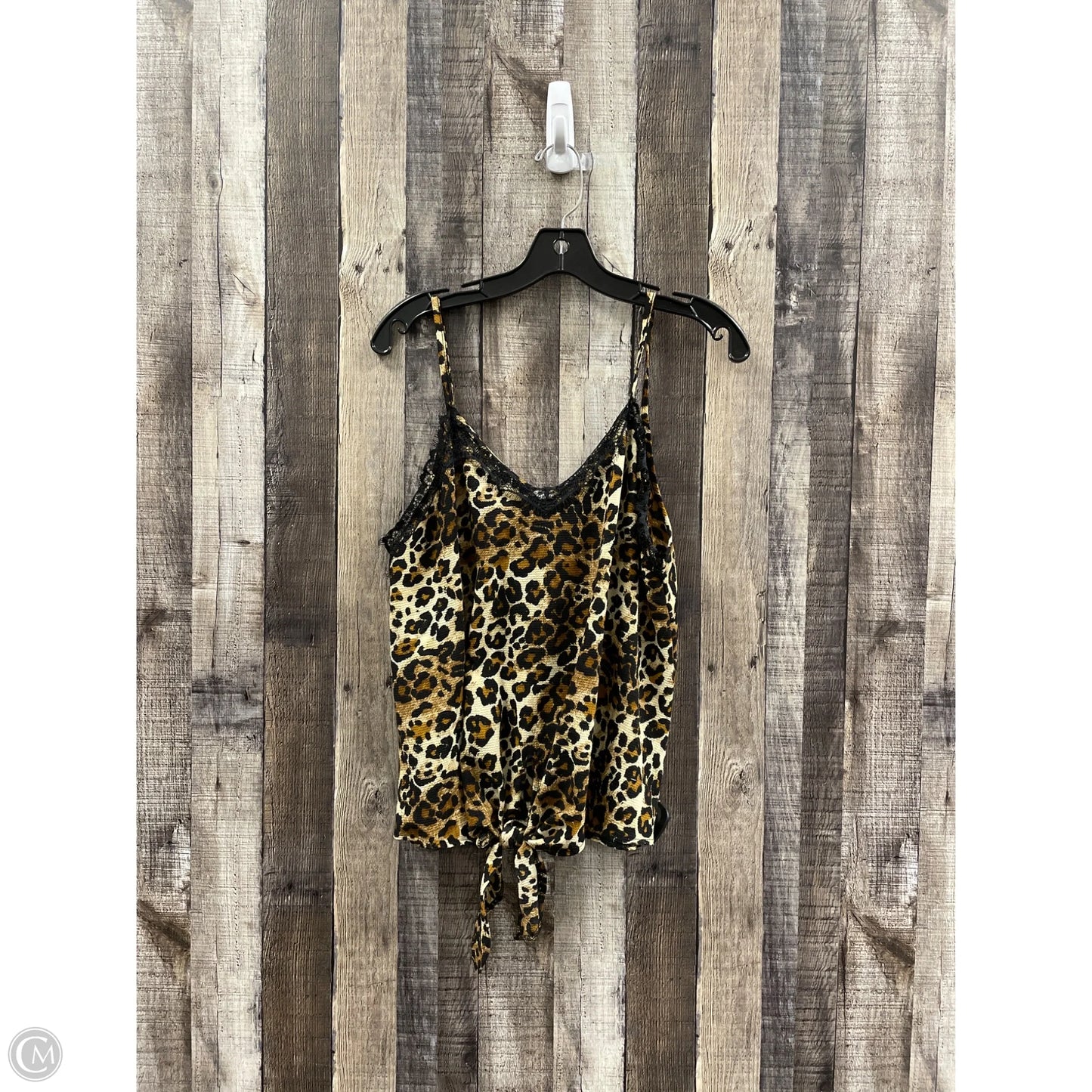 Top Sleeveless By Cme In Animal Print, Size: M