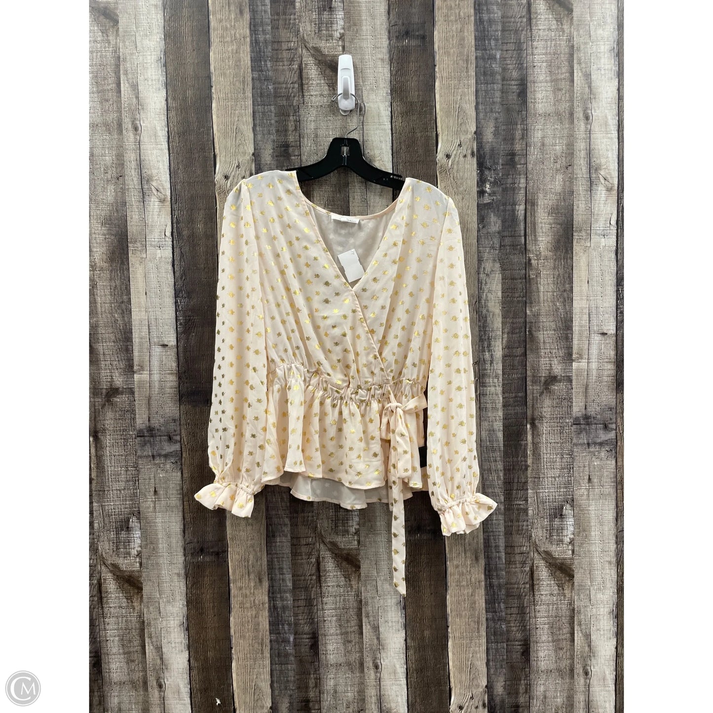 Top Long Sleeve By Cme In Multi-colored, Size: Xs