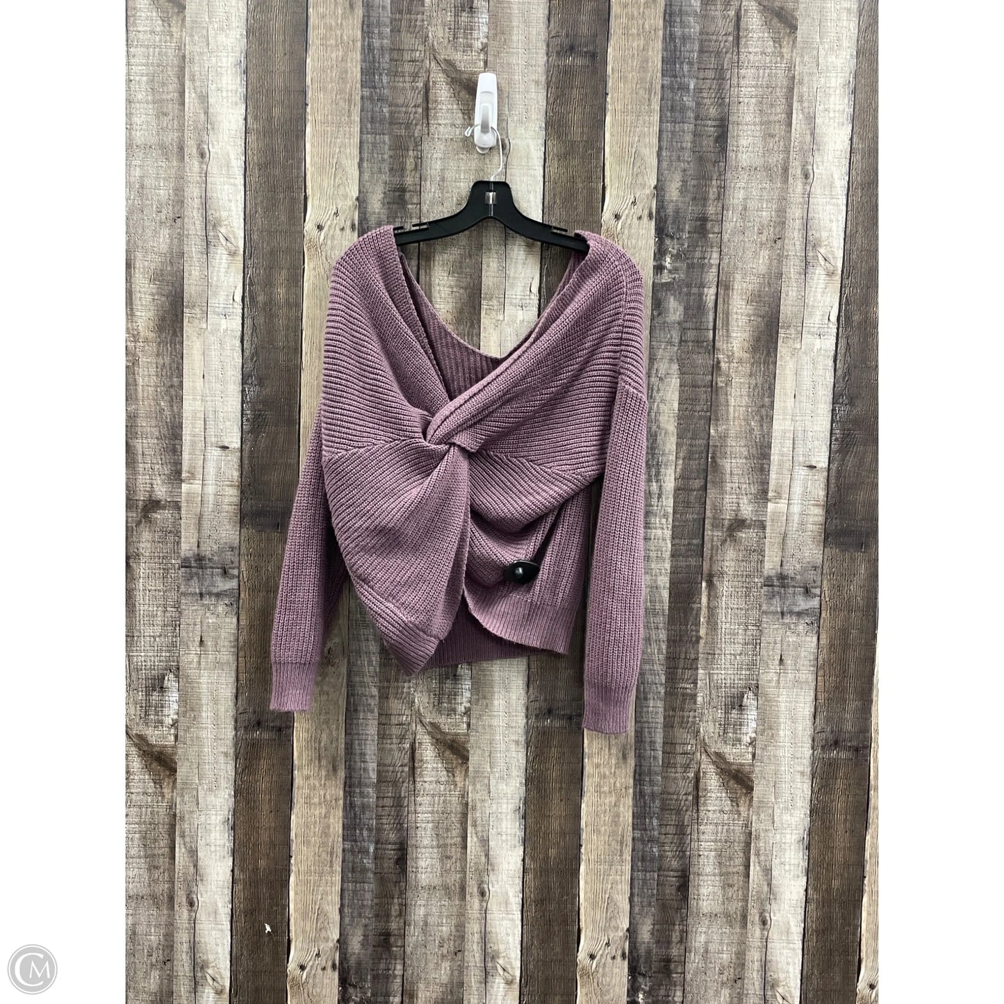 Sweater By Cmf In Purple, Size: M