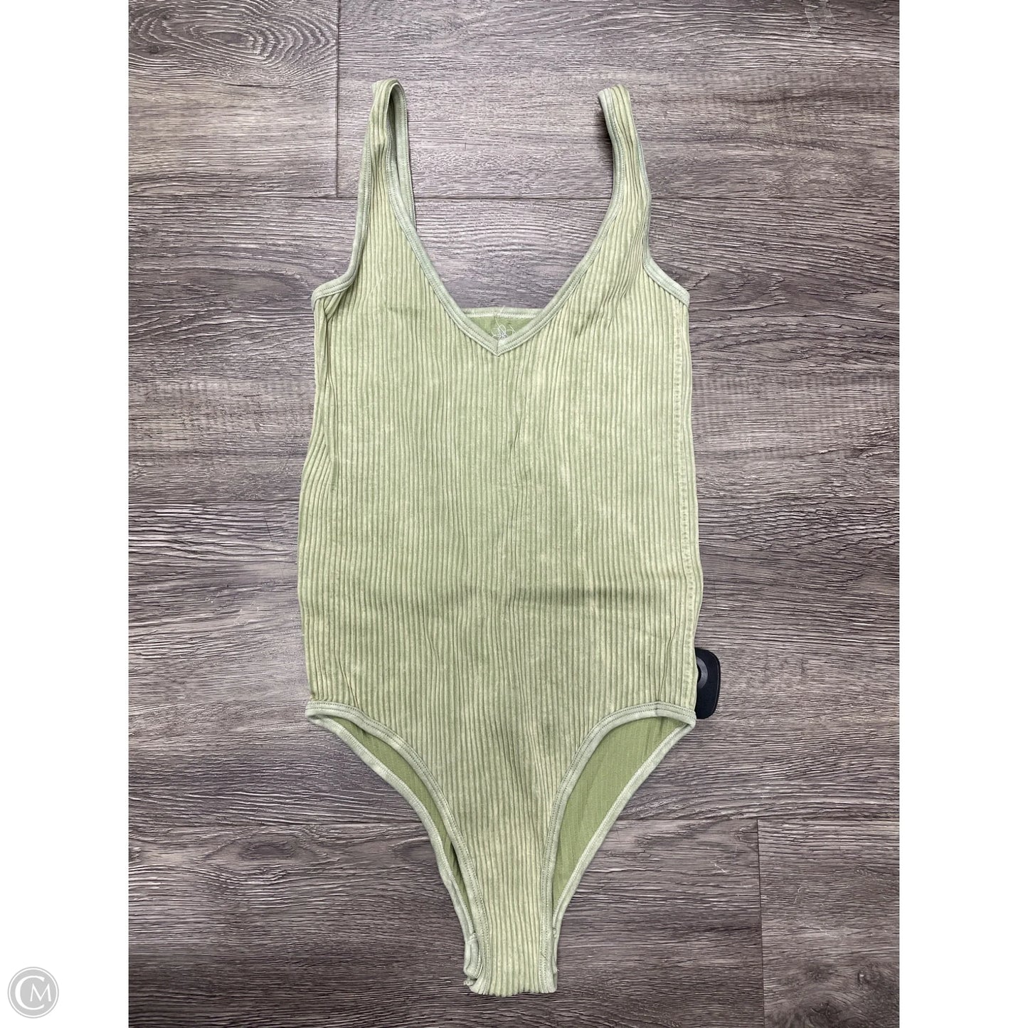Top Sleeveless By Aura In Green, Size: S