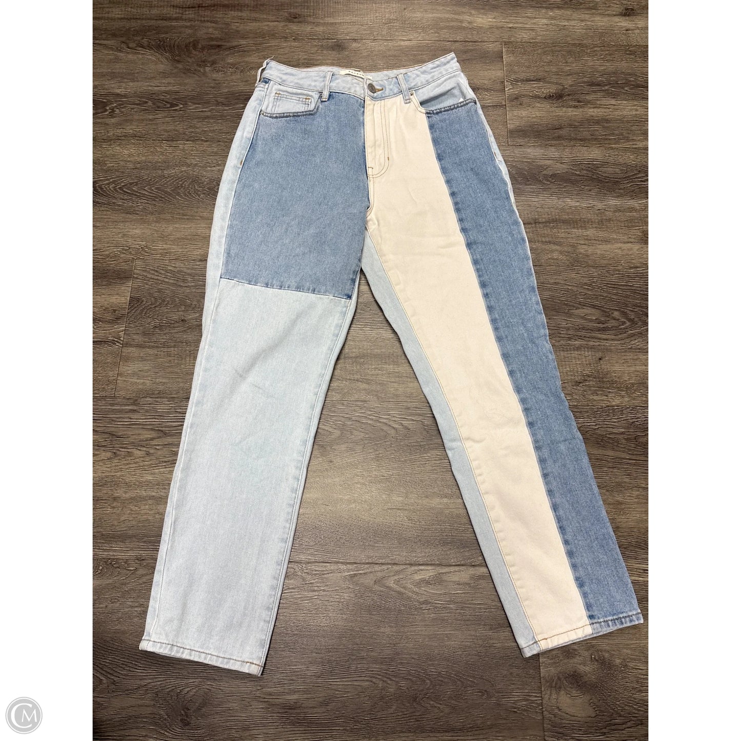 Jeans Straight By Pacsun In Blue Denim, Size: 4