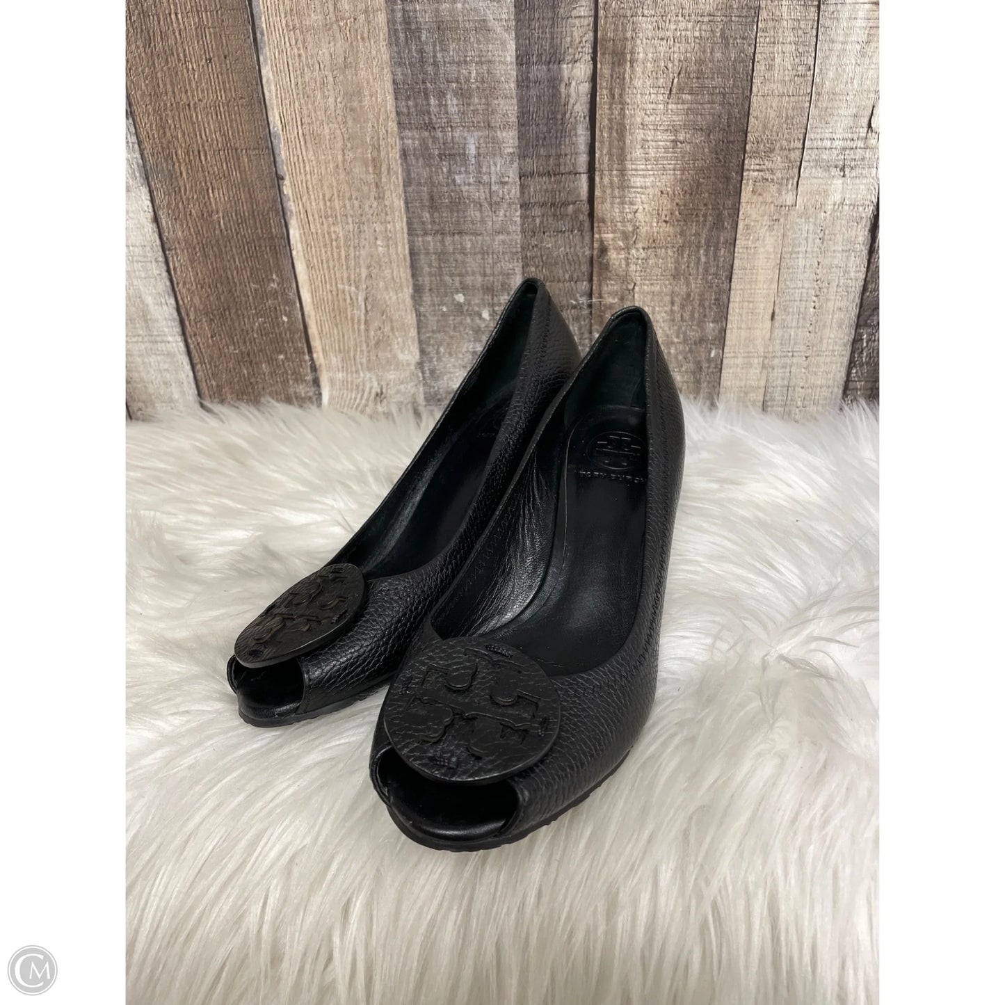 Shoes Designer By Tory Burch In Black, Size: 9.5