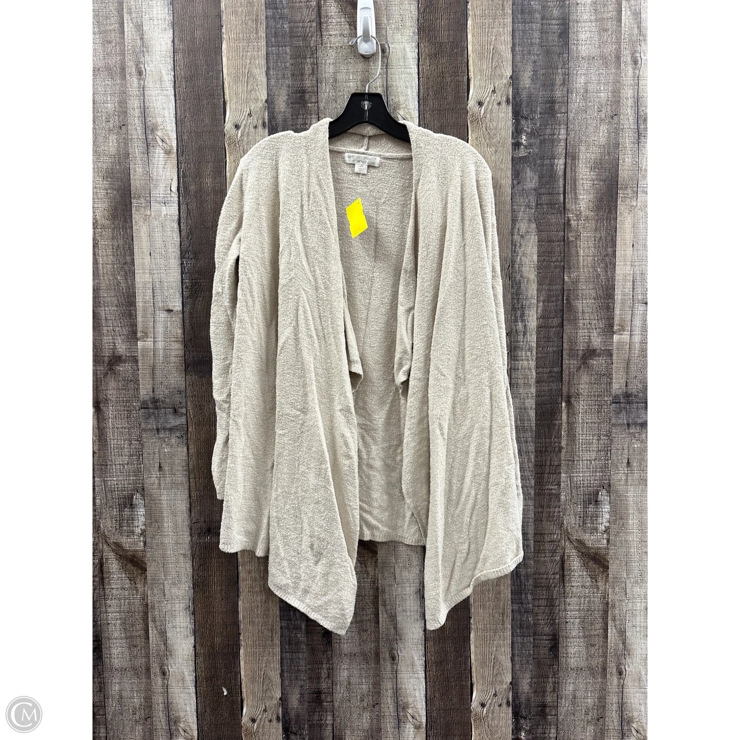 Sweater Cardigan By Barefoot Dreams In Beige, Size: S