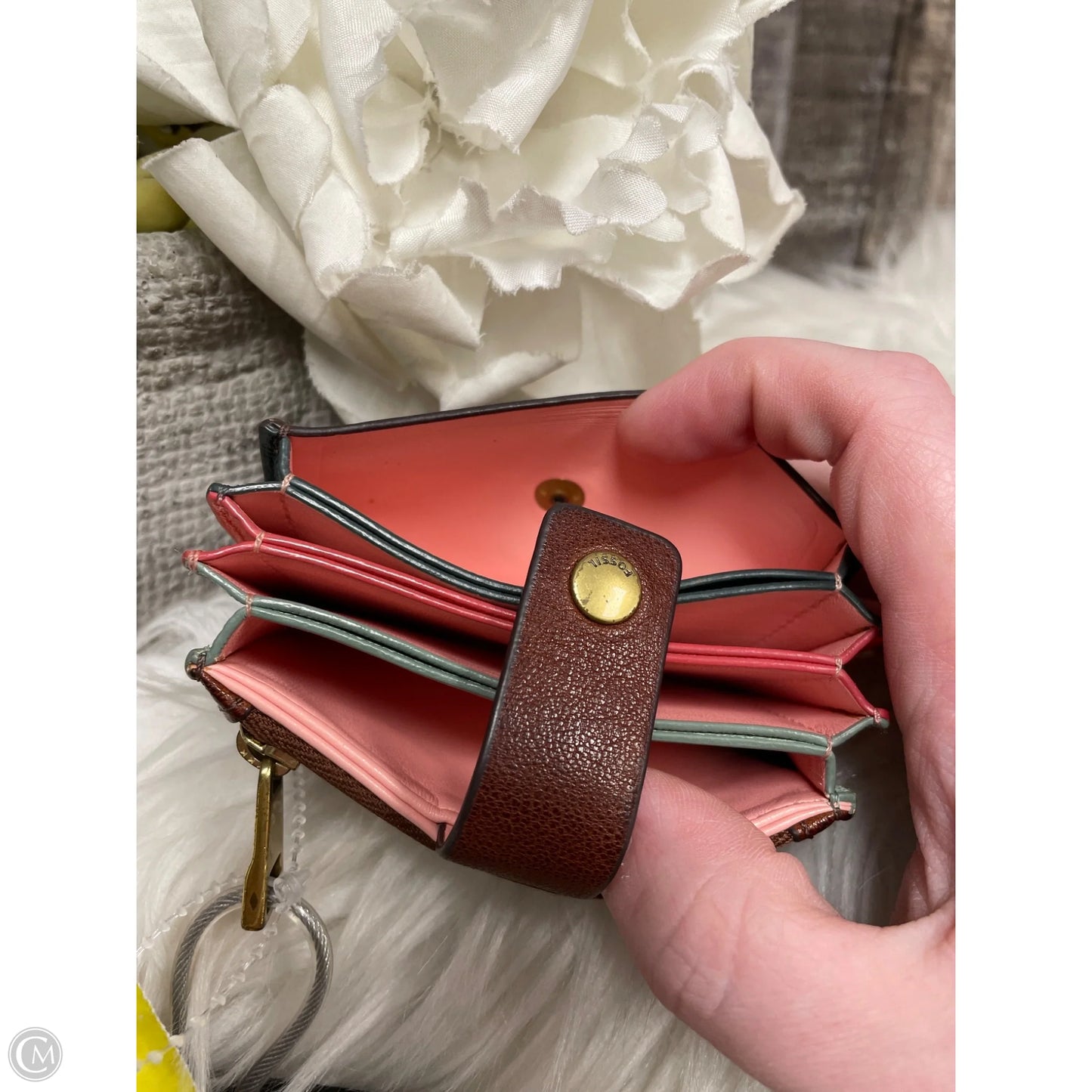 Wallet By Fossil, Size: Small
