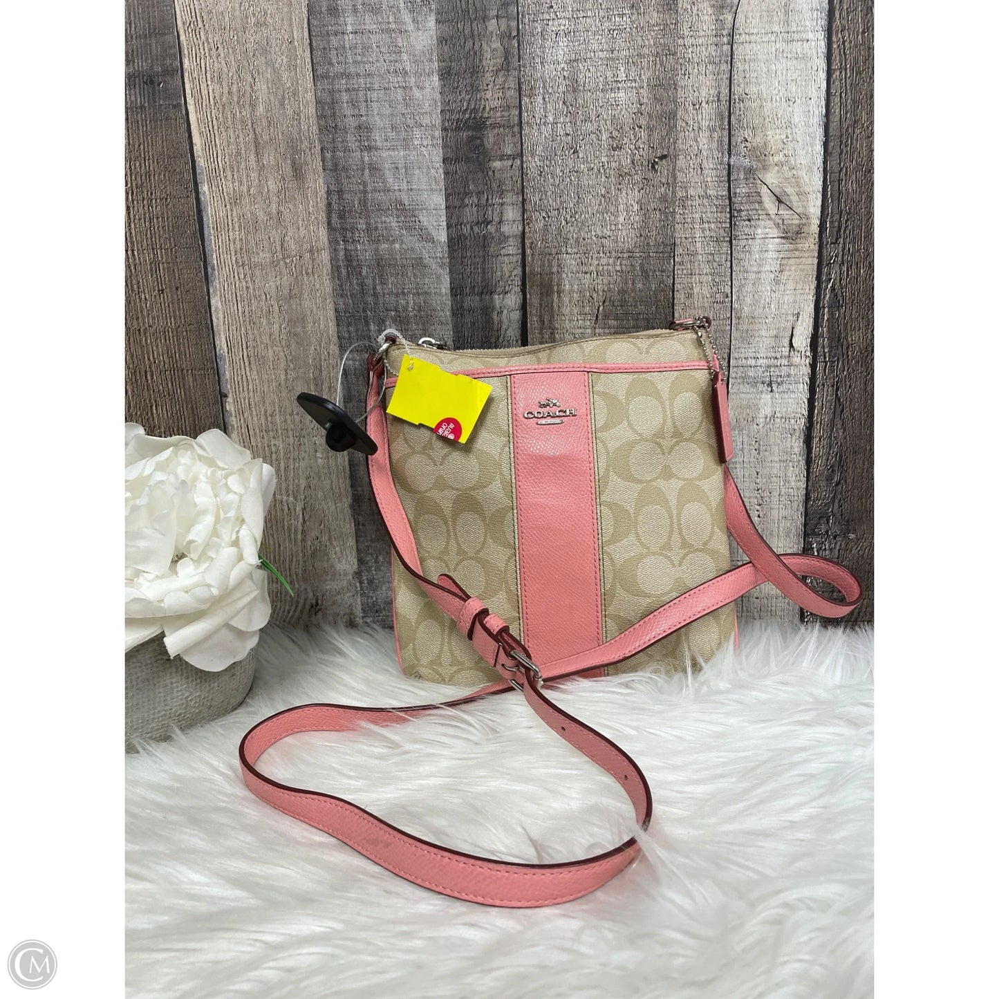 Crossbody Designer By Coach, Size: Small