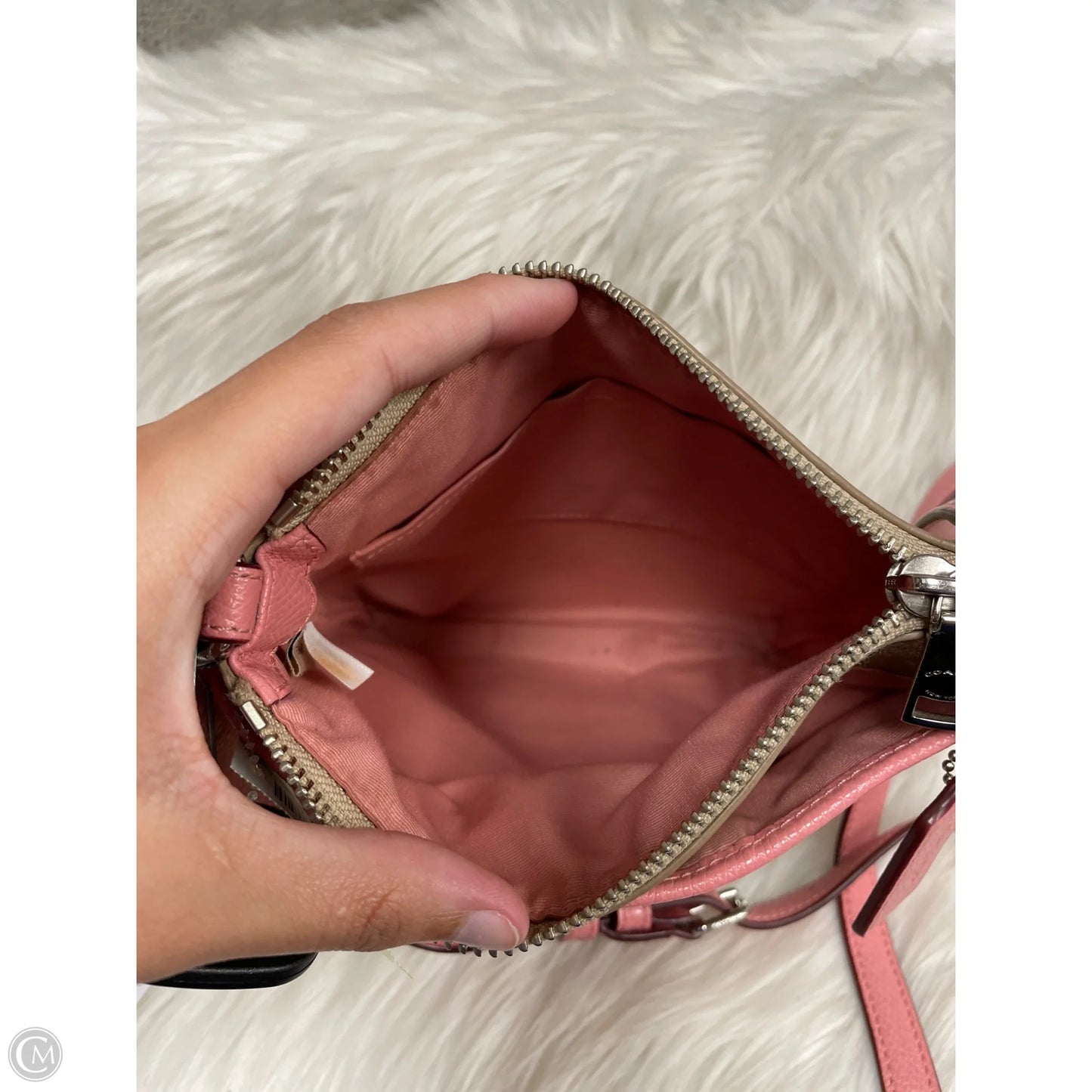 Crossbody Designer By Coach, Size: Small