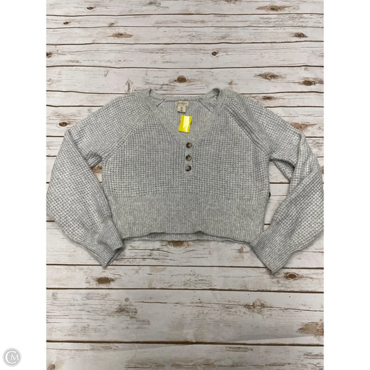 Sweater By Jessica Simpson In Grey, Size: L