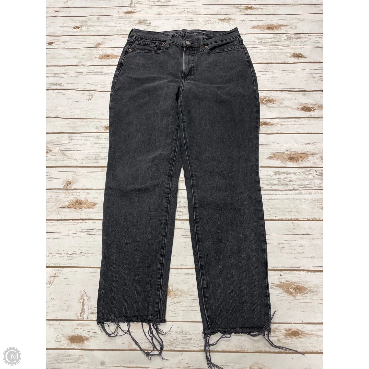 Jeans Straight By Old Navy In Black, Size: 12