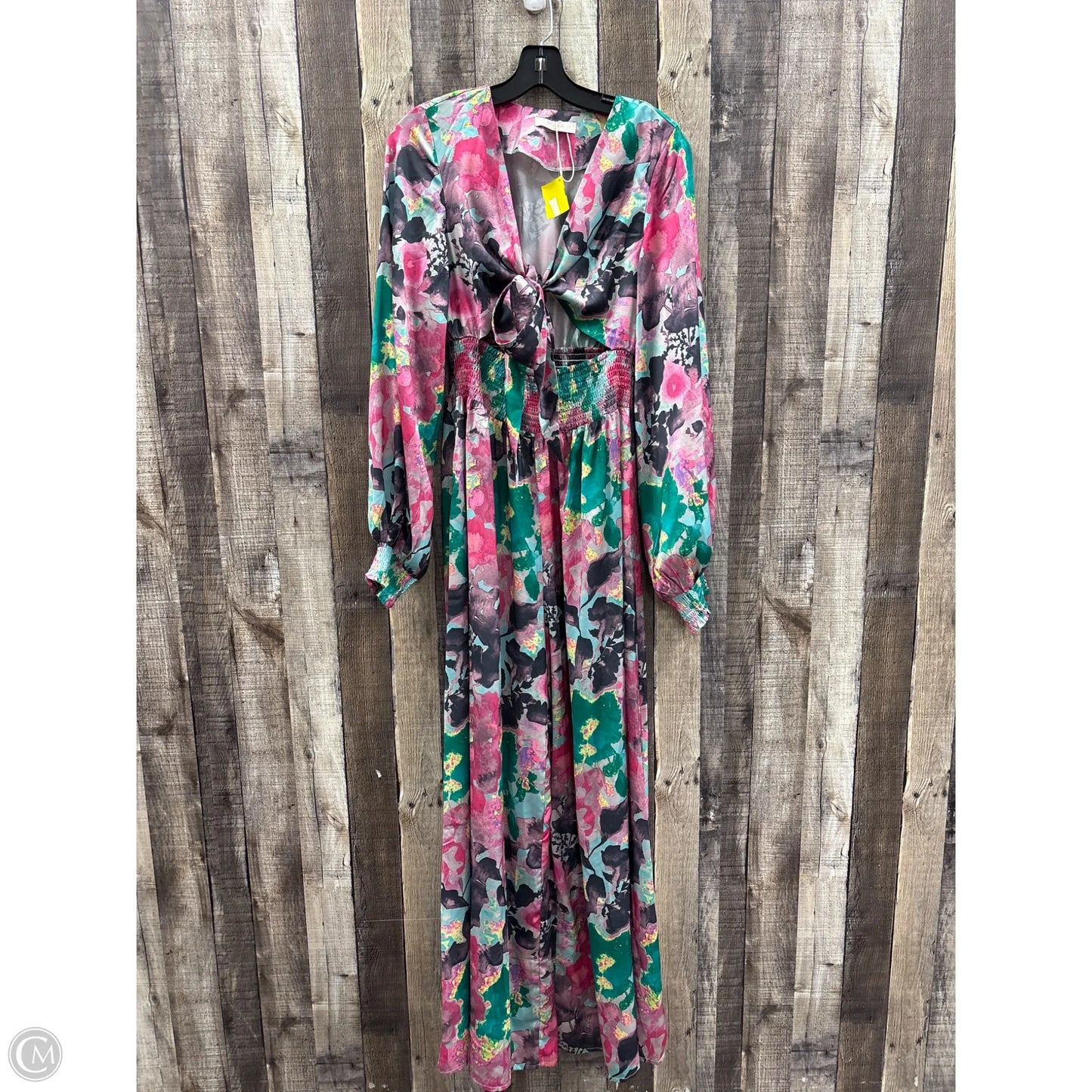 Dress Casual Maxi By Cme In Multi-colored, Size: S
