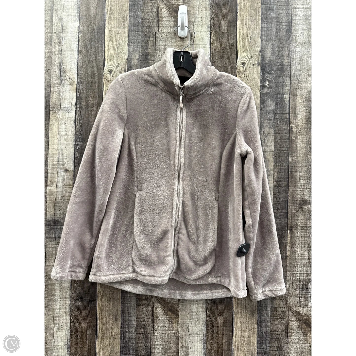 Jacket Fleece By 32 Degrees In Taupe, Size: M