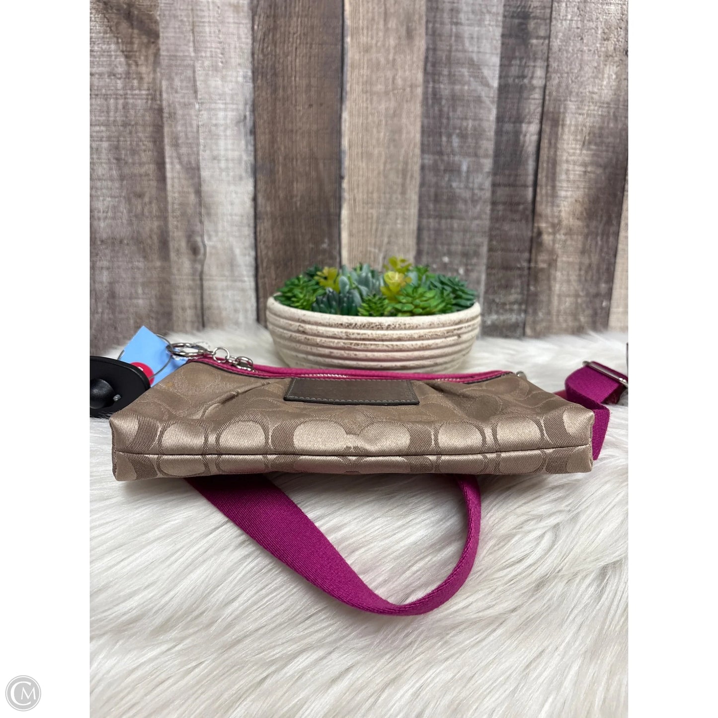 Crossbody Designer By Coach, Size: Small