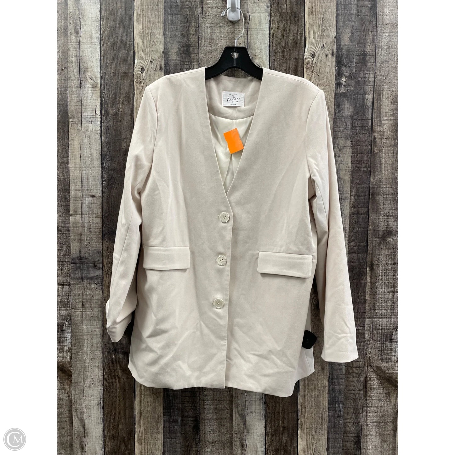 Blazer By The Native One In Beige, Size: M