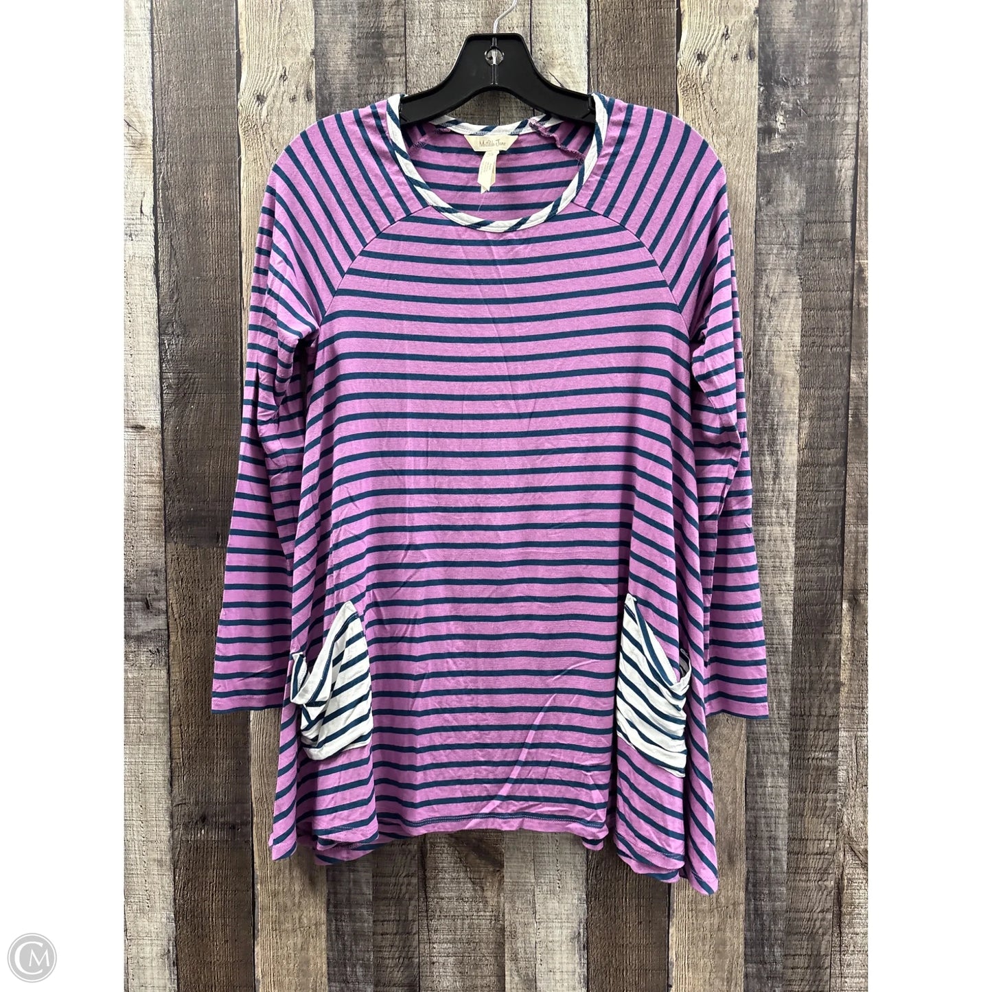 Top Long Sleeve By Matilda Jane In Purple, Size: Xs
