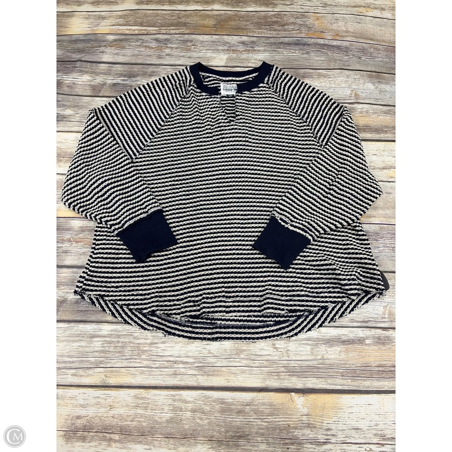 Sweater By American Eagle In Striped Pattern, Size: S