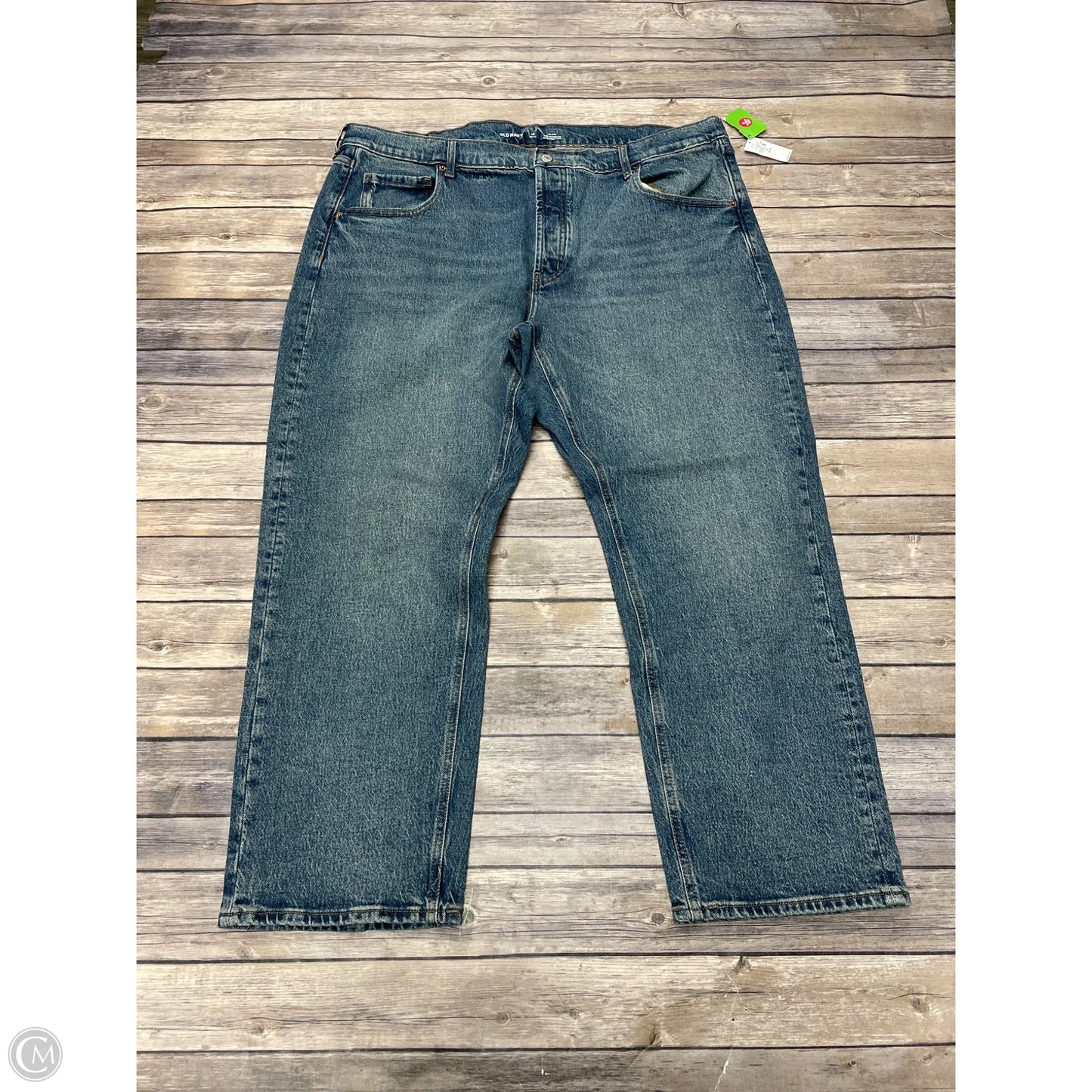 Jeans Straight By Old Navy In Blue Denim, Size: 18