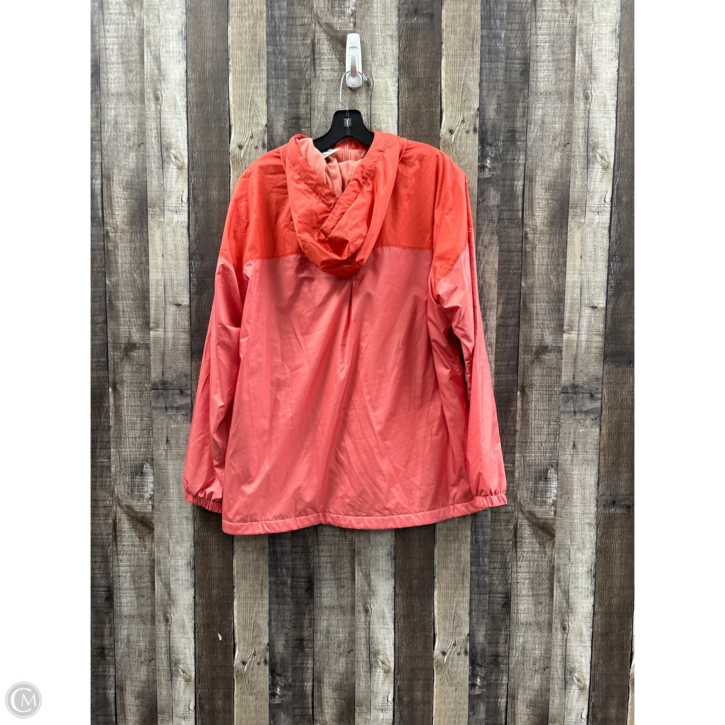 Athletic Jacket By Columbia In Coral, Size: 1x